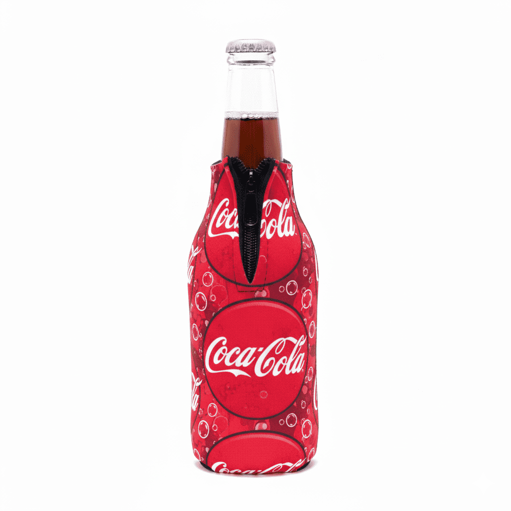 Long Neck Bottle Cooler with Zip