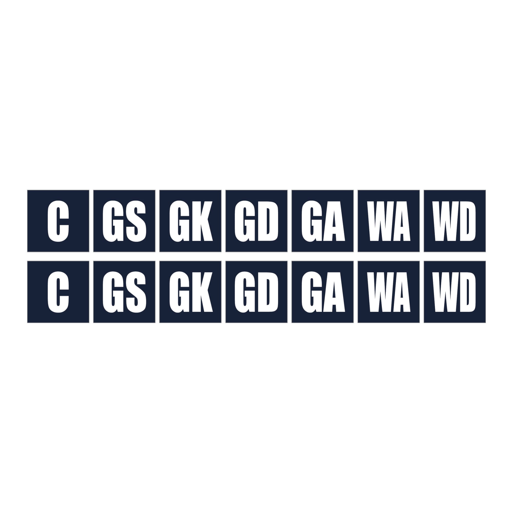 Netball Bib Set of 14