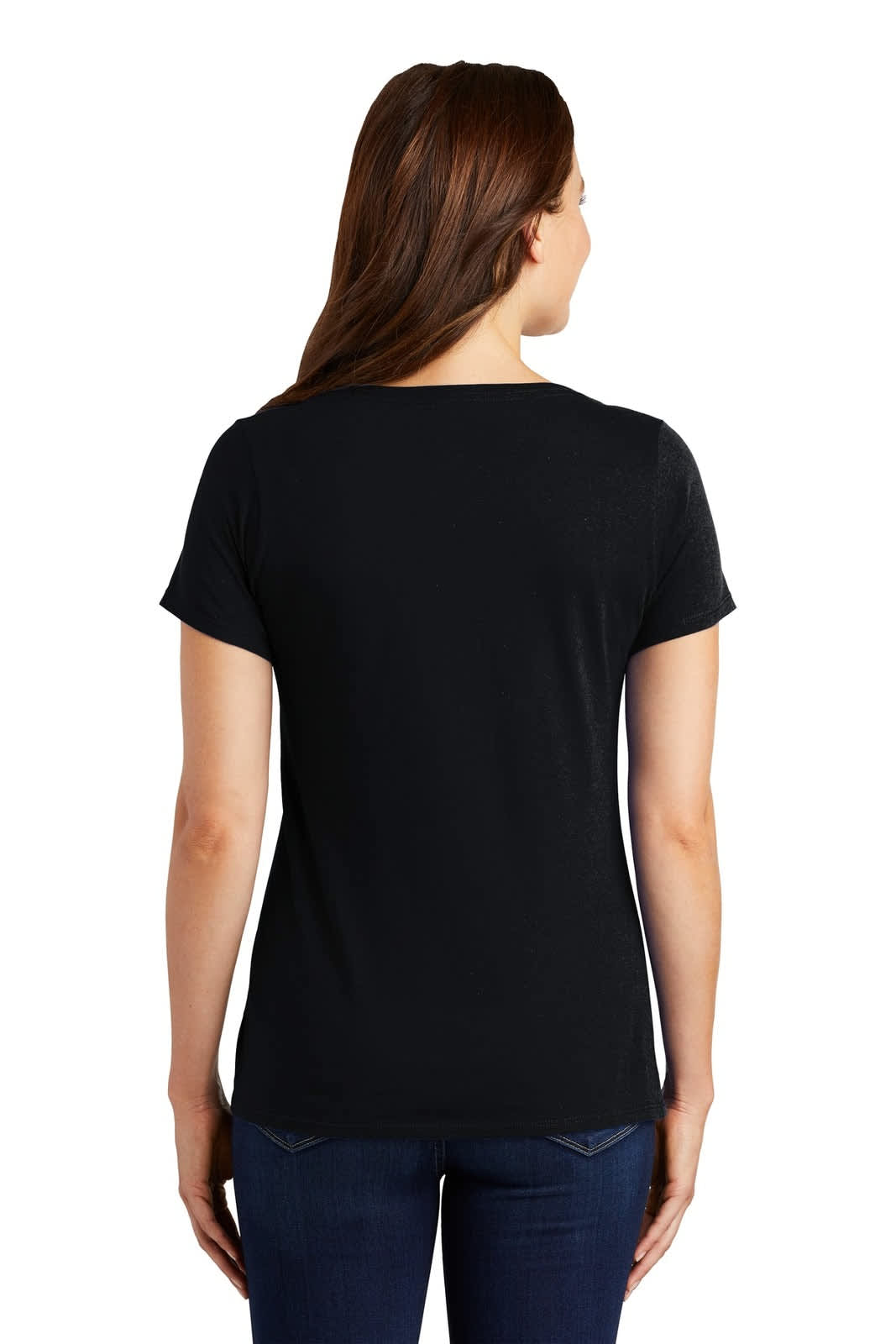 Nike Ladies Dri-FIT Cotton/Poly Scoop Neck Tee