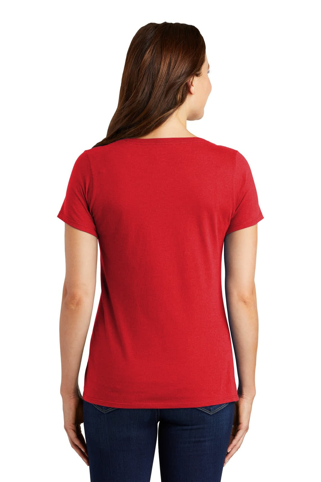 Nike Ladies Dri-FIT Cotton/Poly Scoop Neck Tee