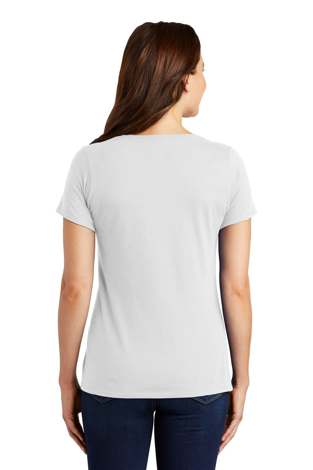 Nike Ladies Dri-FIT Cotton/Poly Scoop Neck Tee