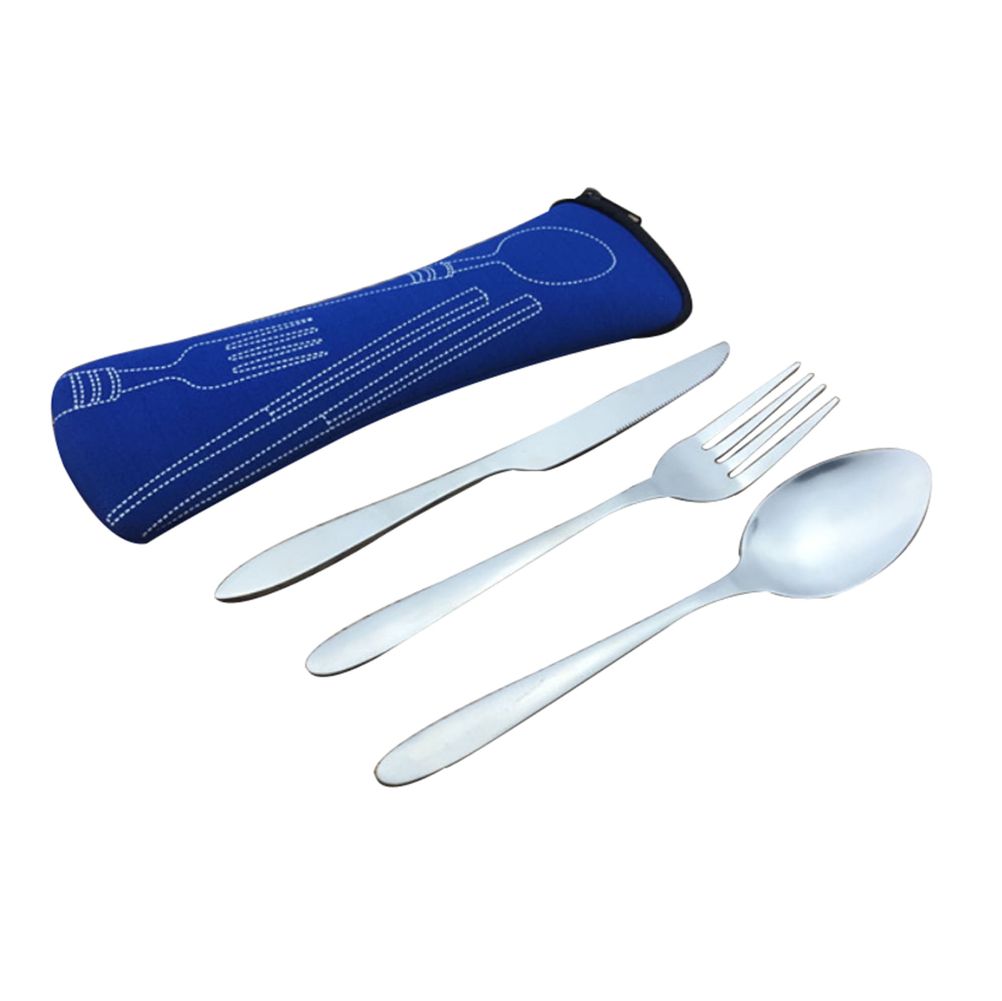 Portable Cutlery Set with Neoprene Case