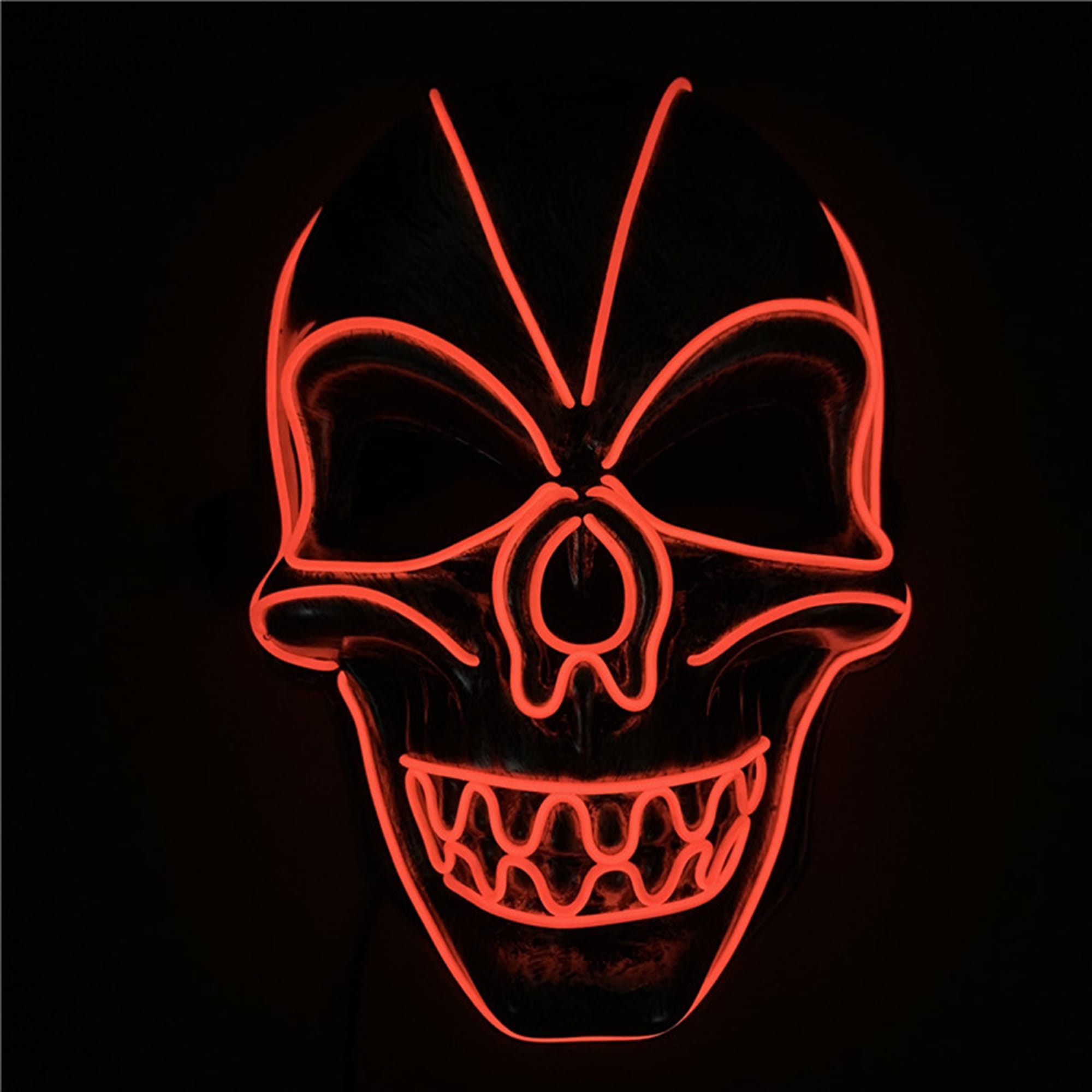 Halloween Skull Light Up Mask