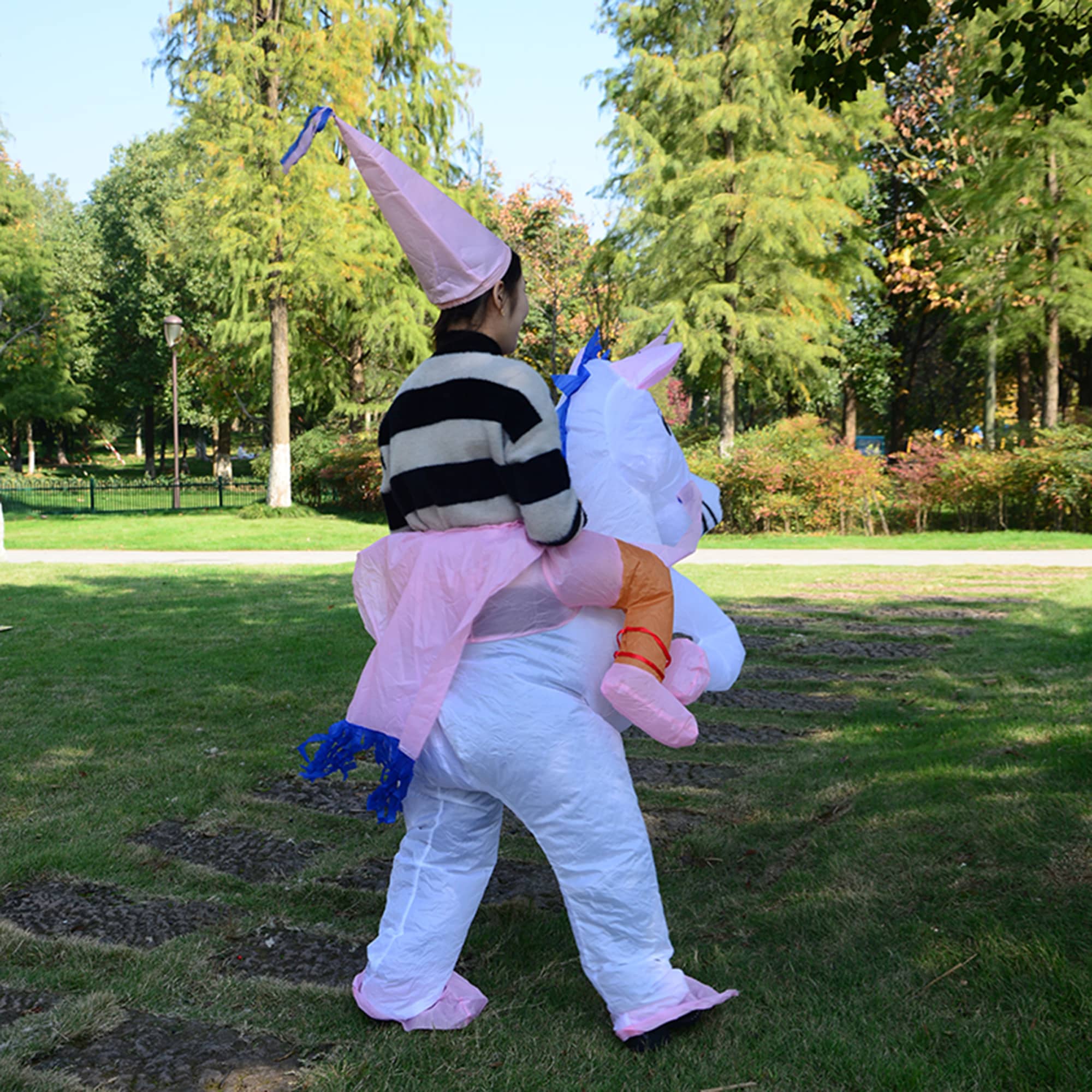 Halloween Unicorn Inflatable Costume