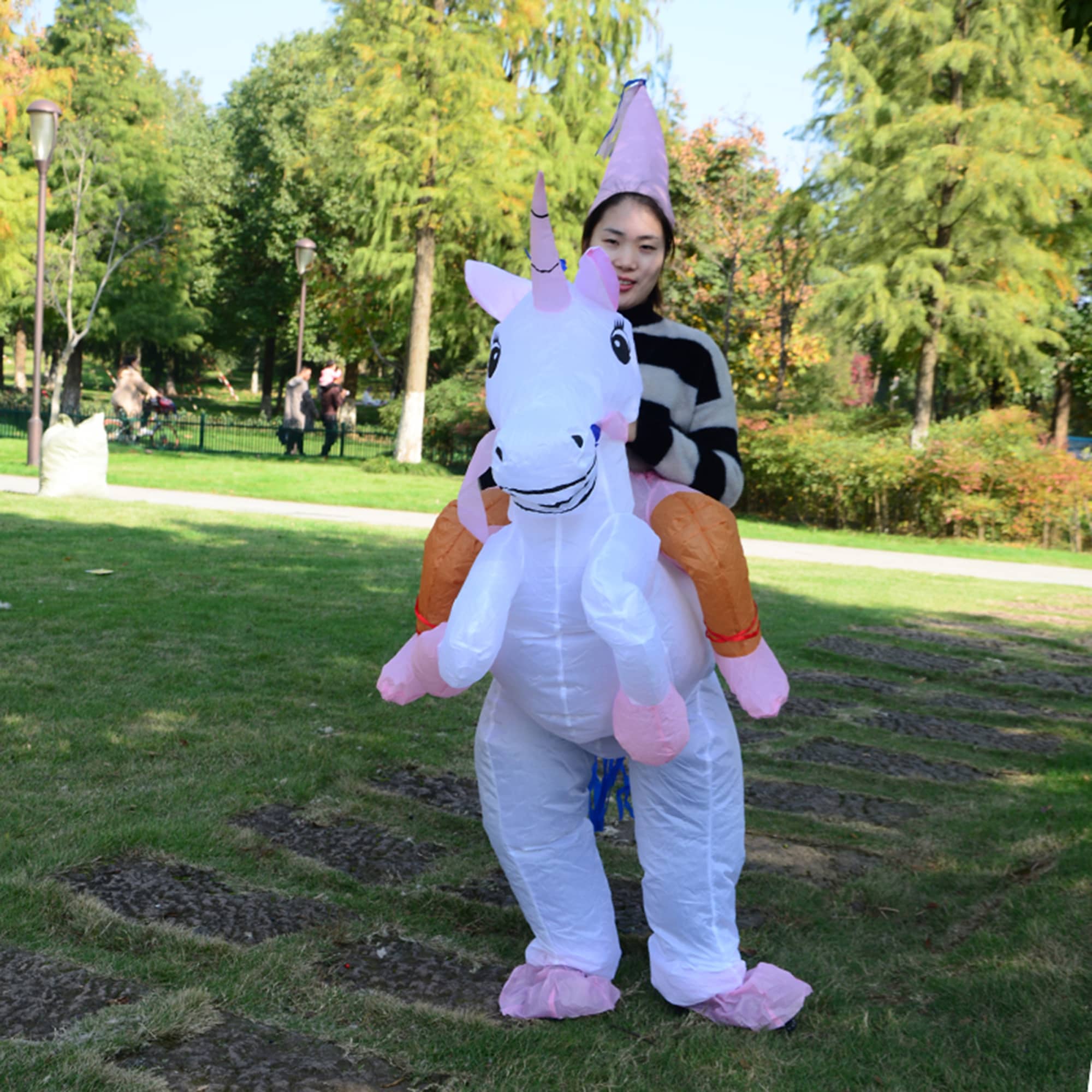 Halloween Unicorn Inflatable Costume