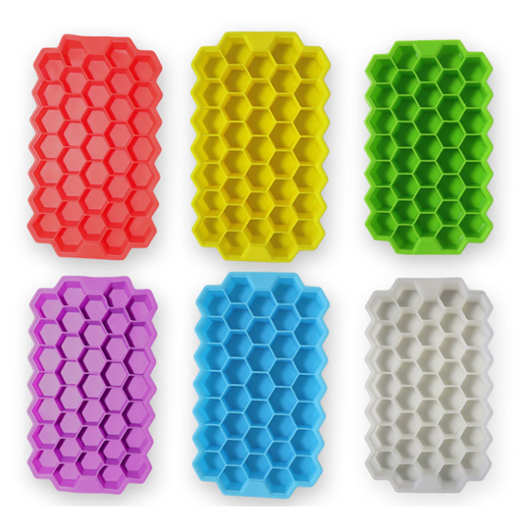 Silicone Ice Cube Tray With Lids