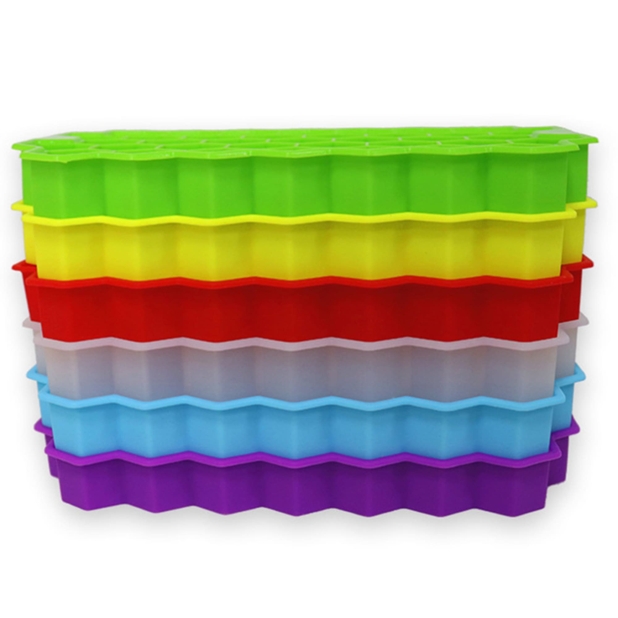 Silicone Ice Cube Tray With Lids