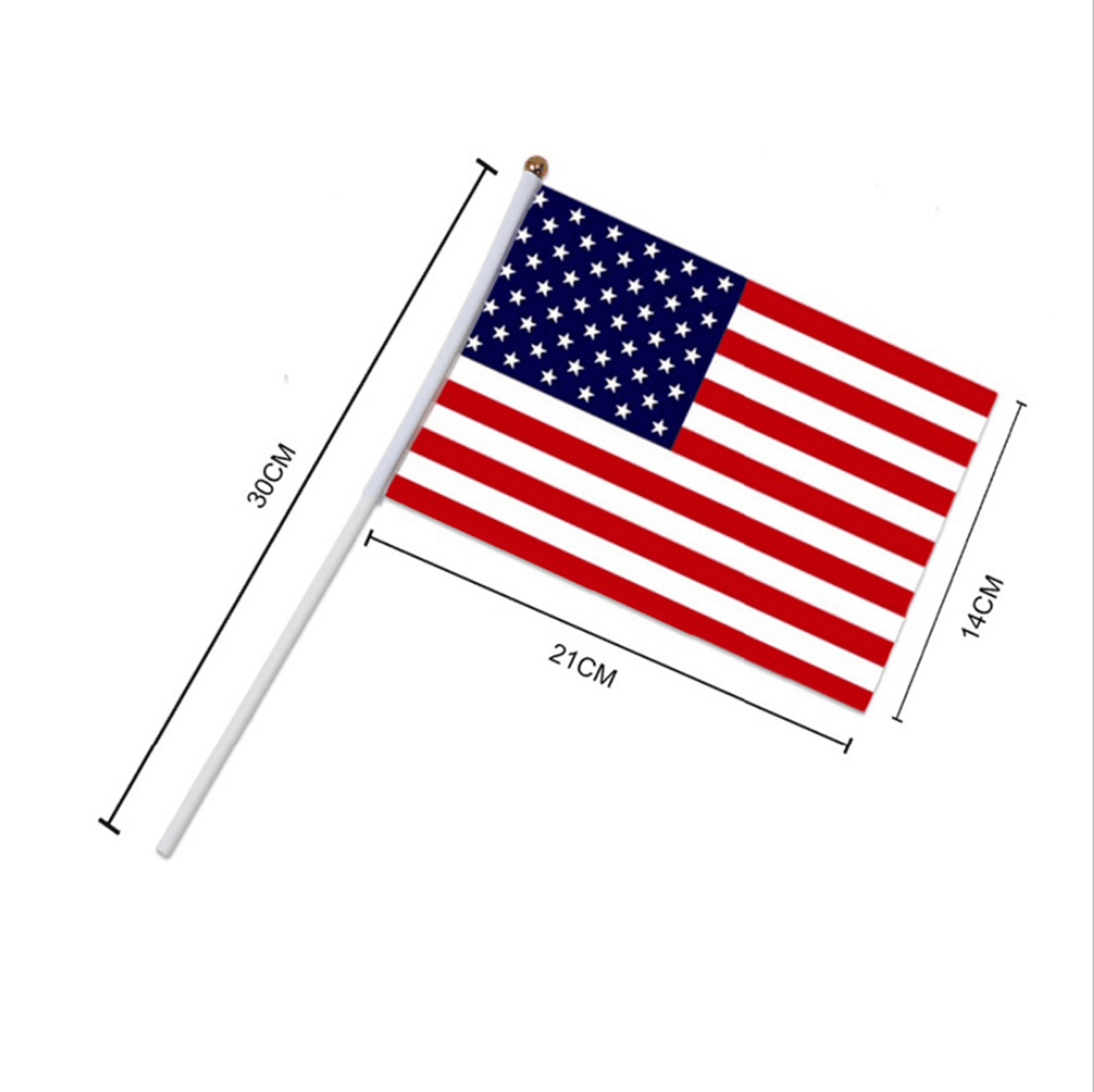 American Independence Day Hand Flag