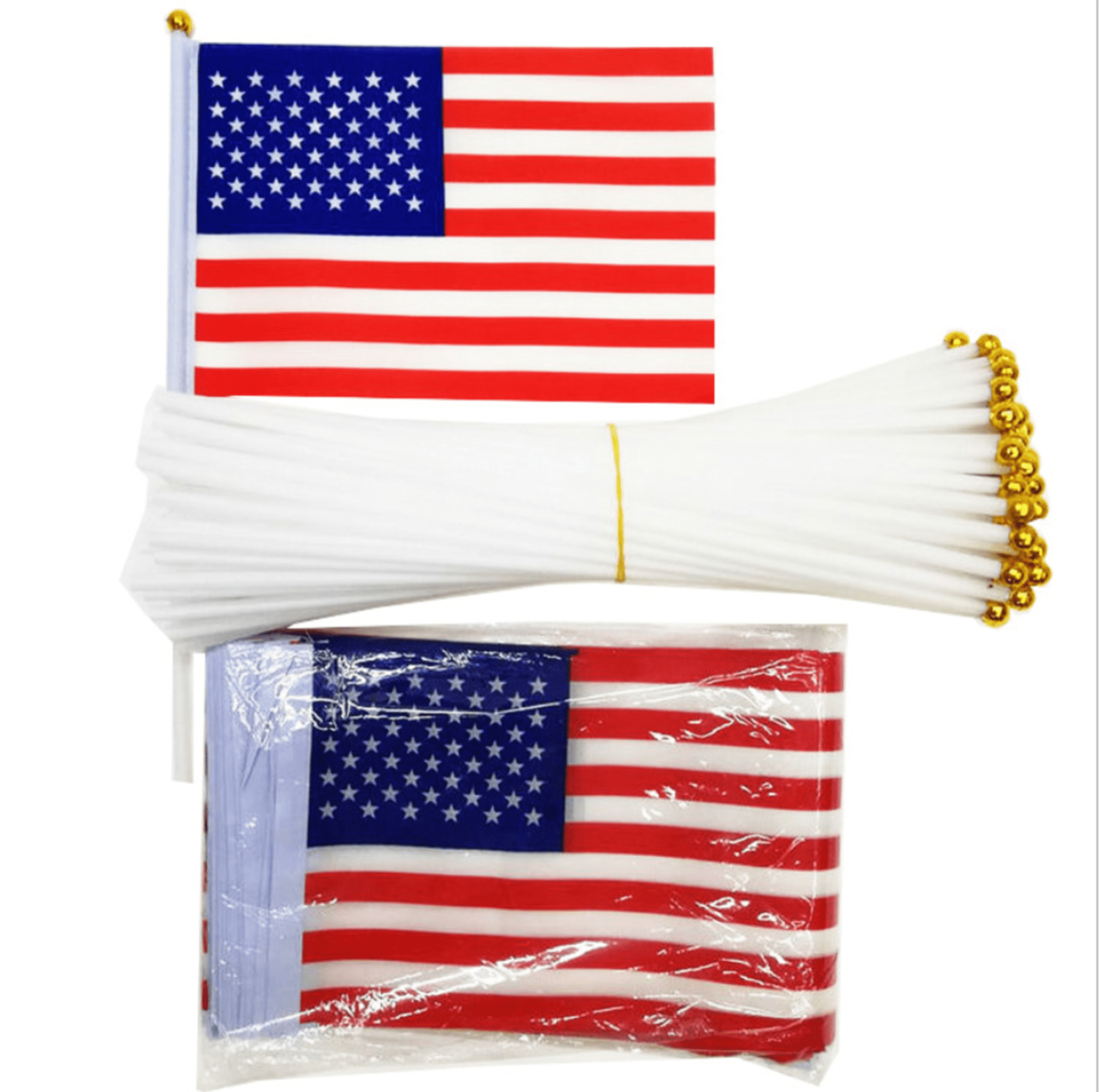 American Independence Day Hand Flag