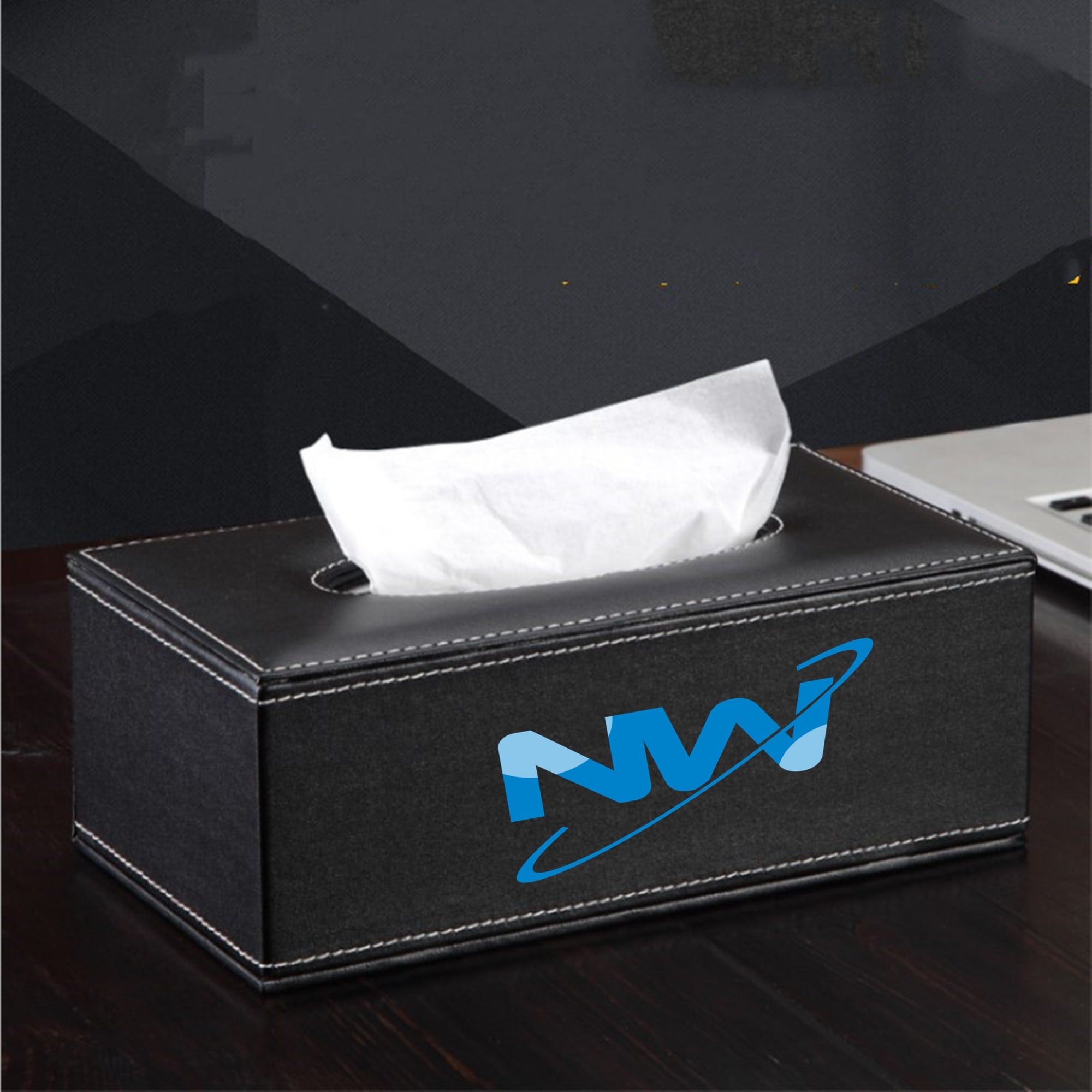 Leather Tissue Box