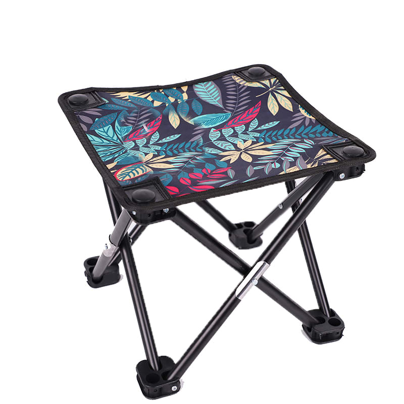 Portable Oxford Folding Stool Collapsible Camping Outdoor Chairs W/Carrying Bag