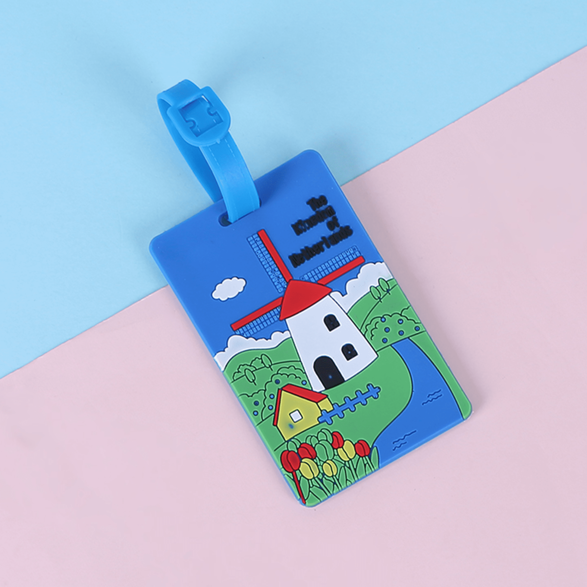 Soft PVC Promotional Travel Waterproof Luggage Tag
