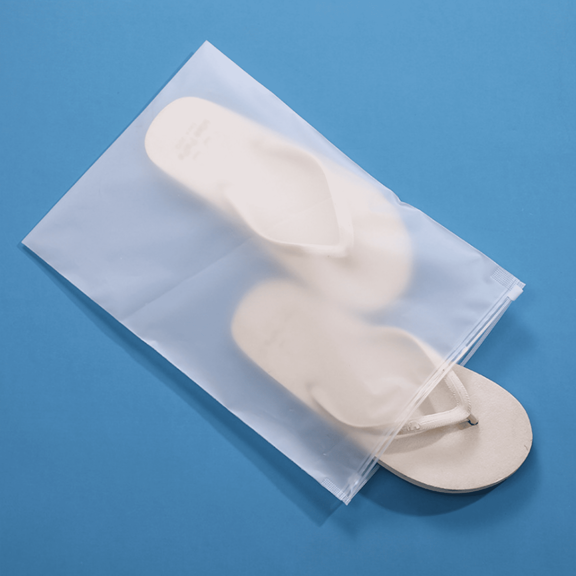 Matte Frosted Storage Bag Waterproof Zip-Lock Seal Storage Bag