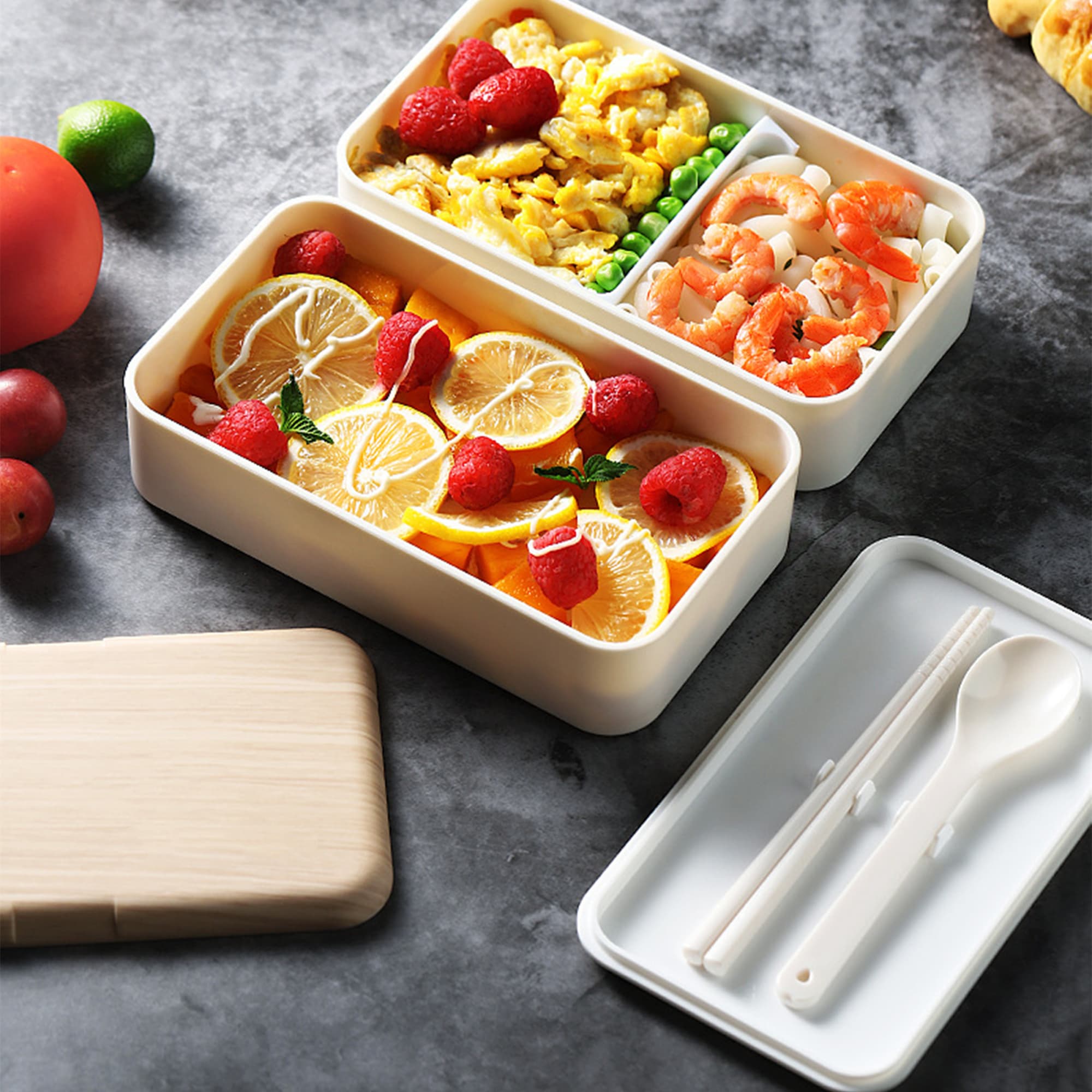 Double-layer Lunch Box Set