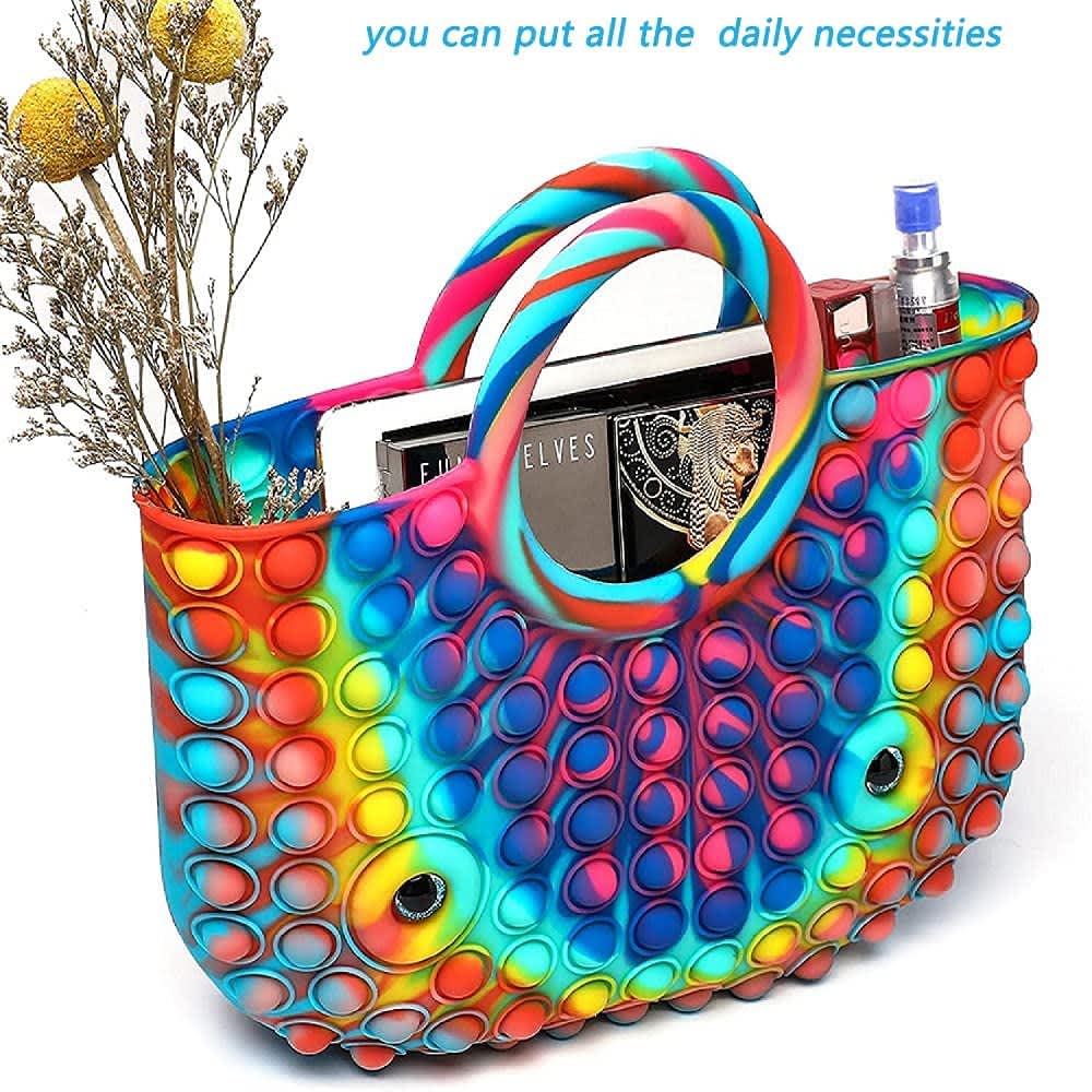 Push Pop Fidget Toys Handbag