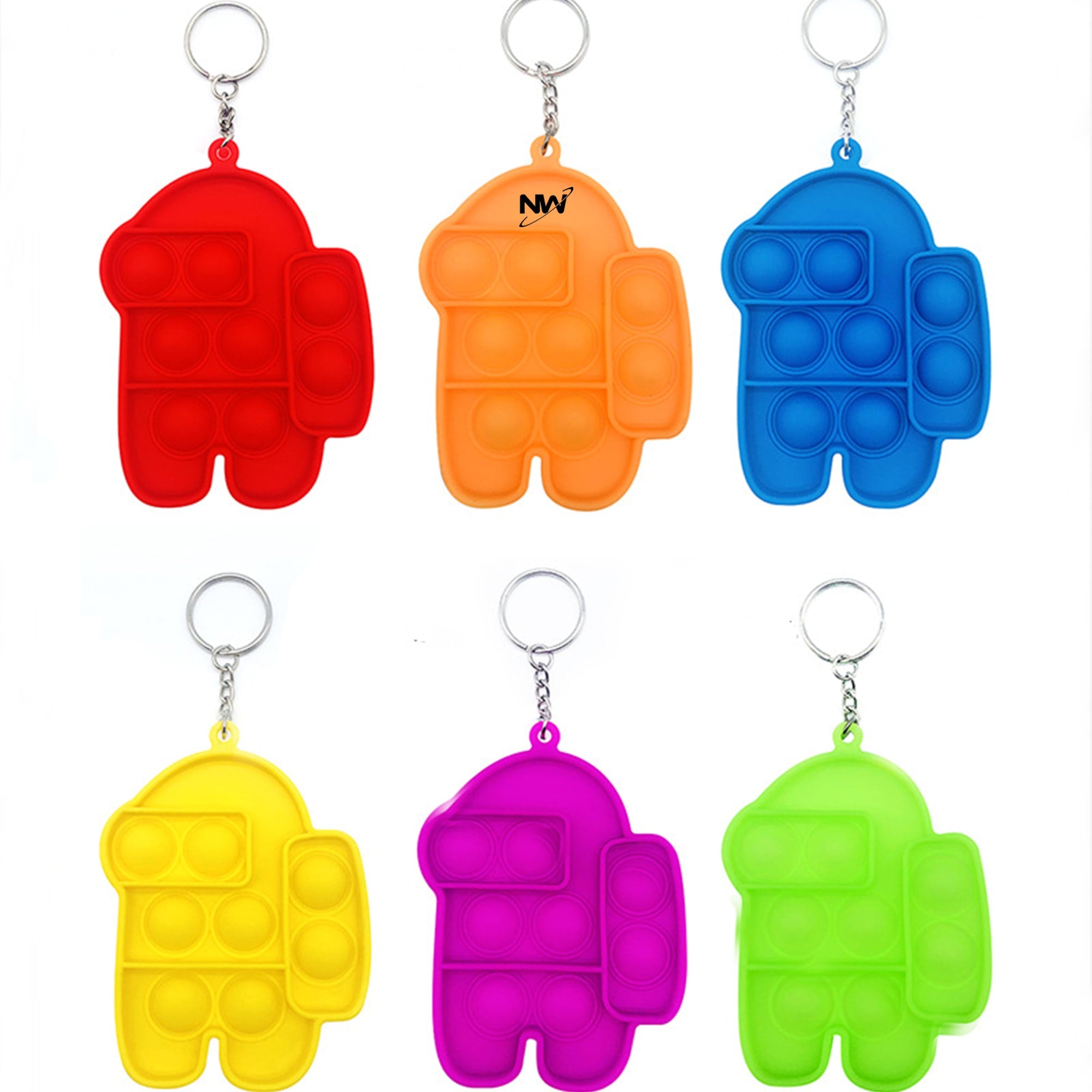 Spaceman Key Chain