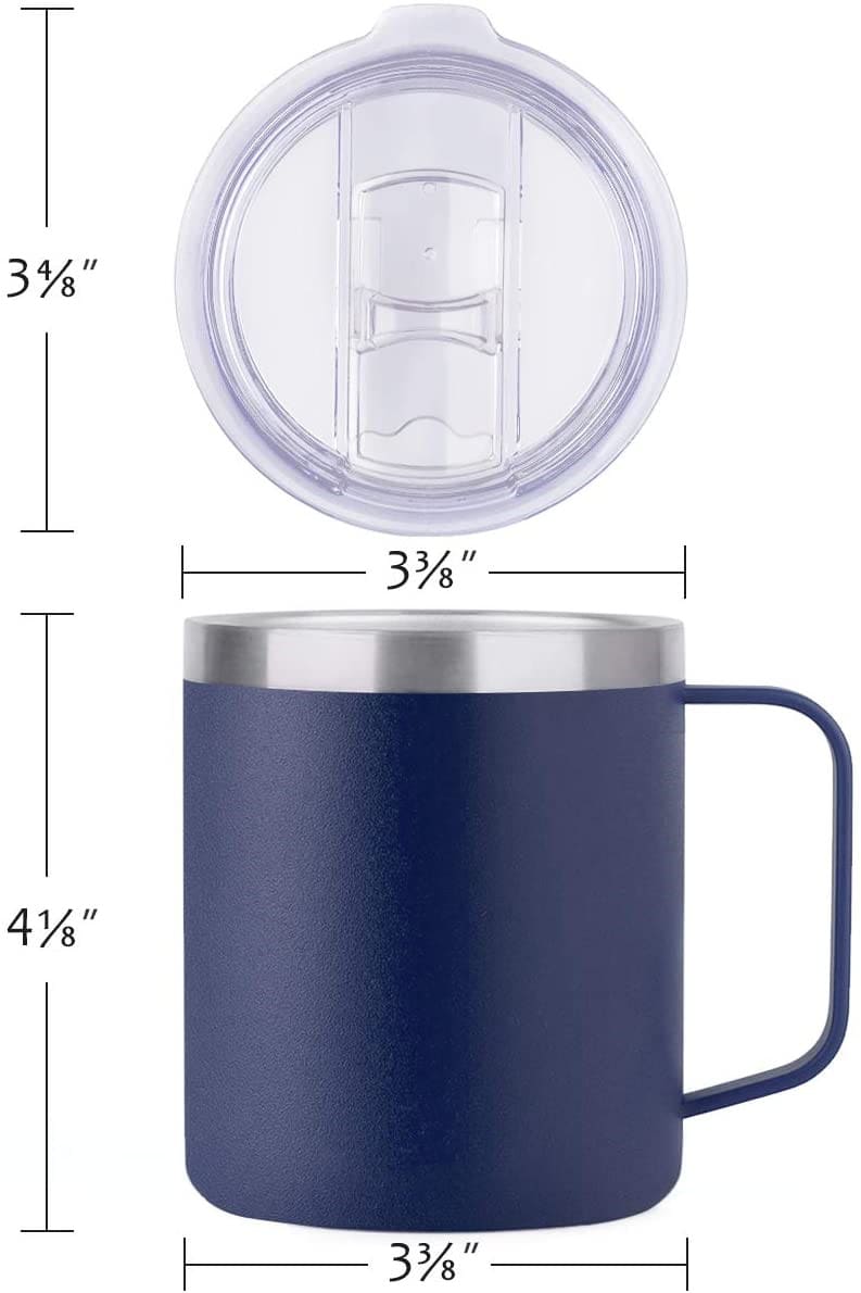 Vacuum Insulated Camping Mug with Lid