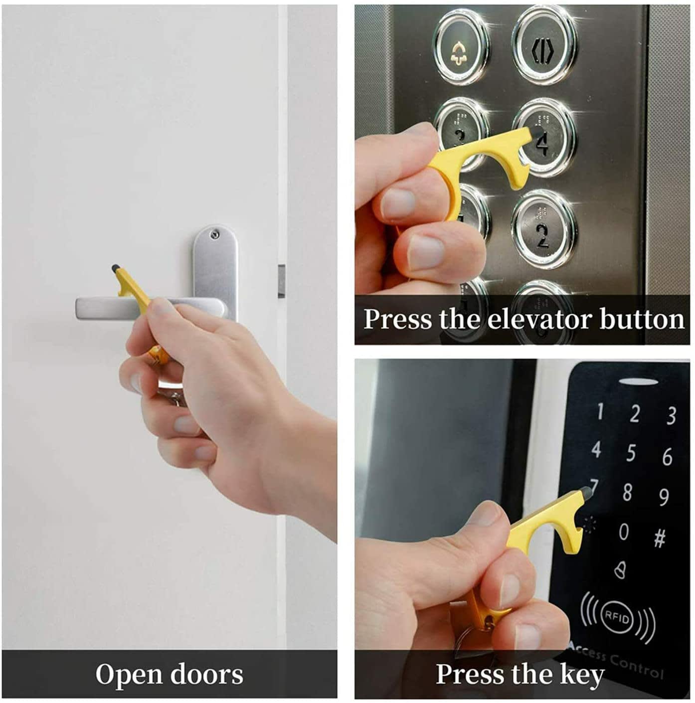 No Touch Door Opener Tool