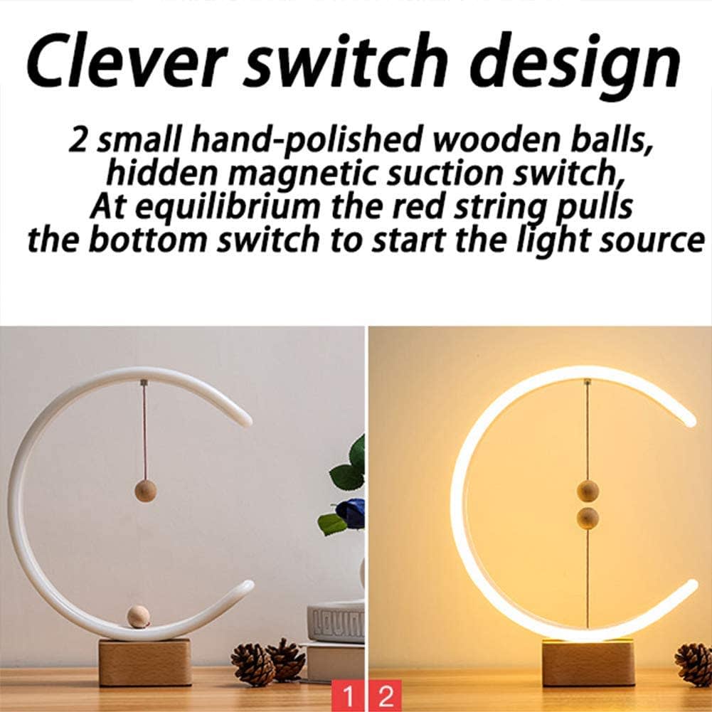Smart Magnetic Suspension Balance Lamp