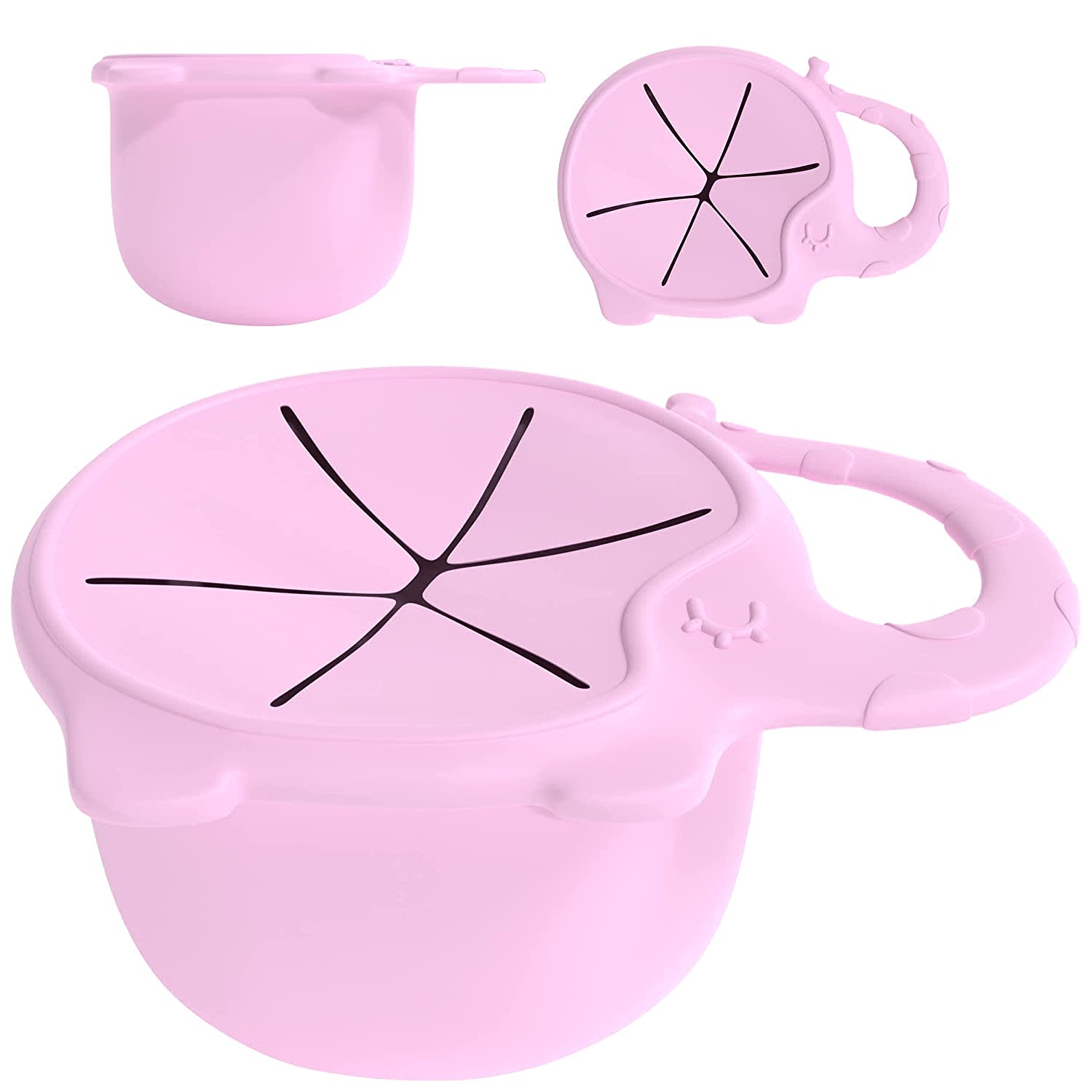 Silicone Elephant Snack Catcher