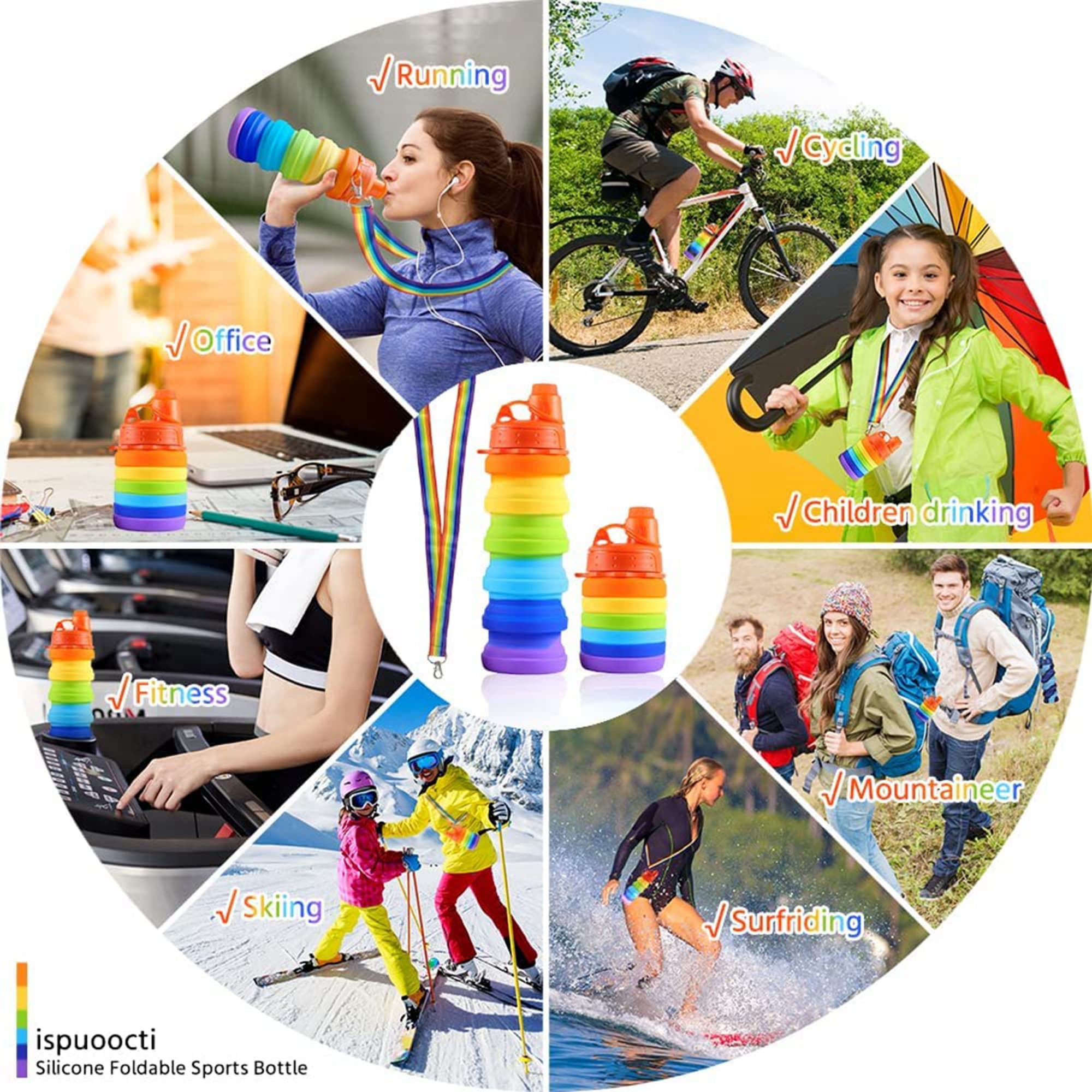 Silicone Folding Bottle