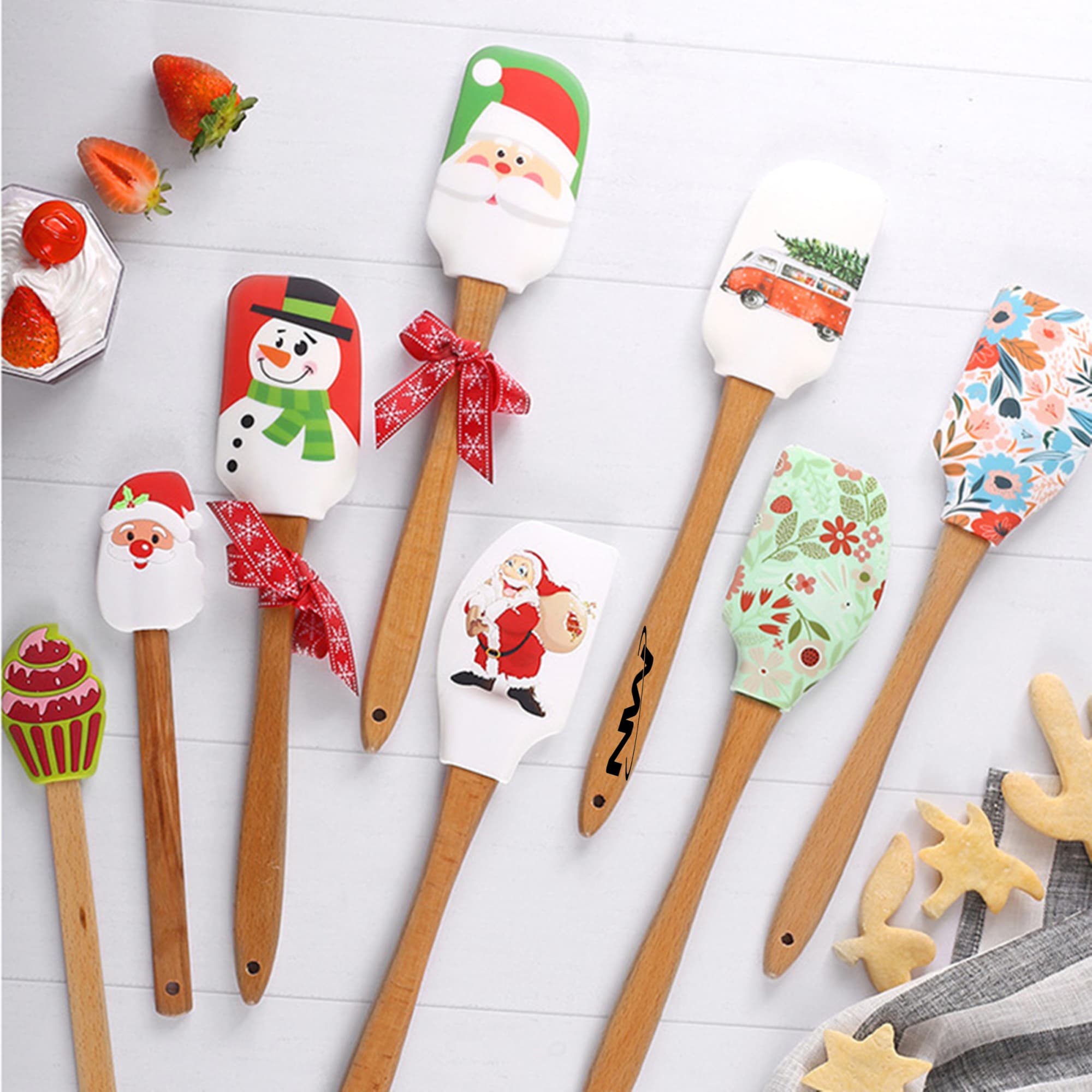 Christmas Baking Spatula