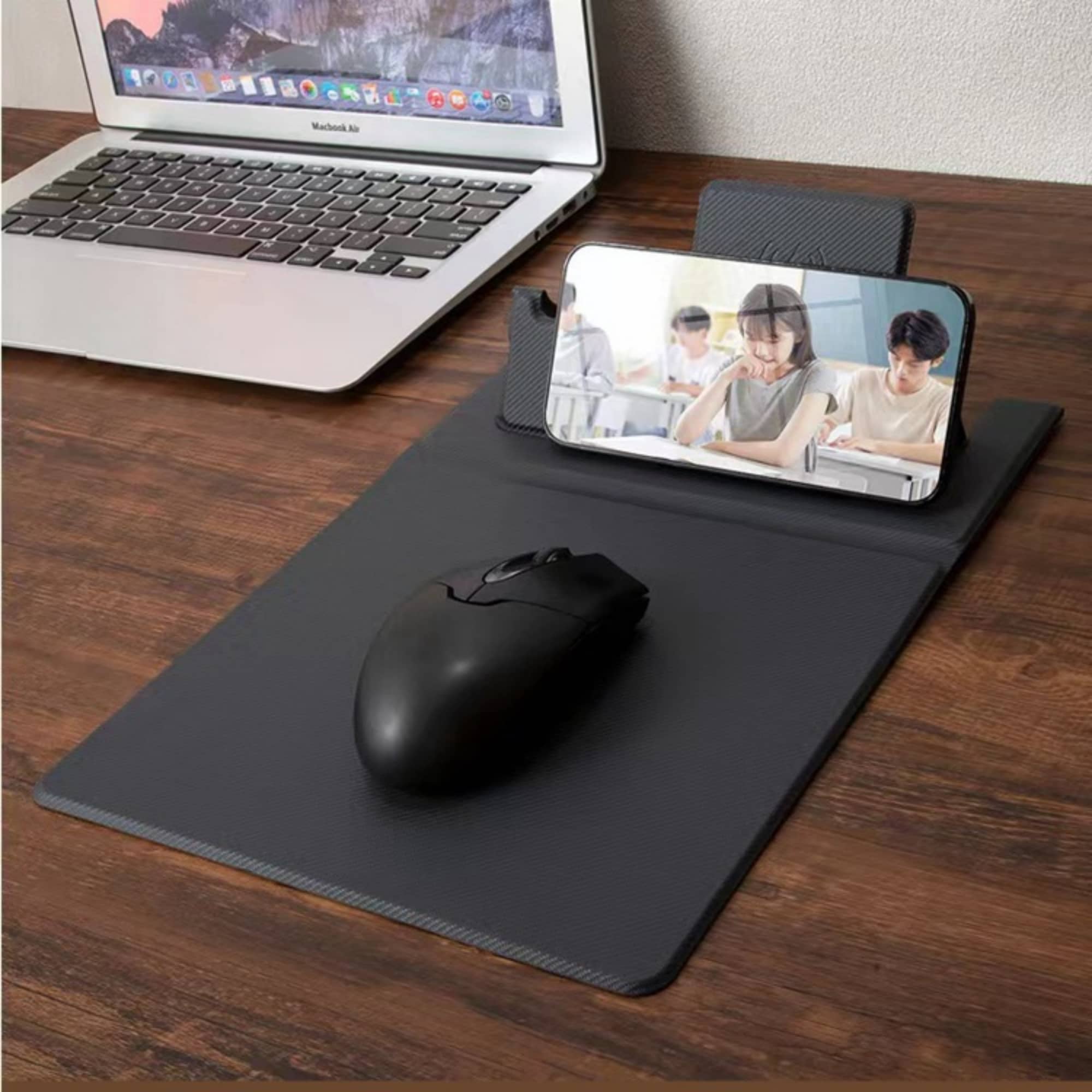 Multi-function Mouse Pad With Wireless Charging