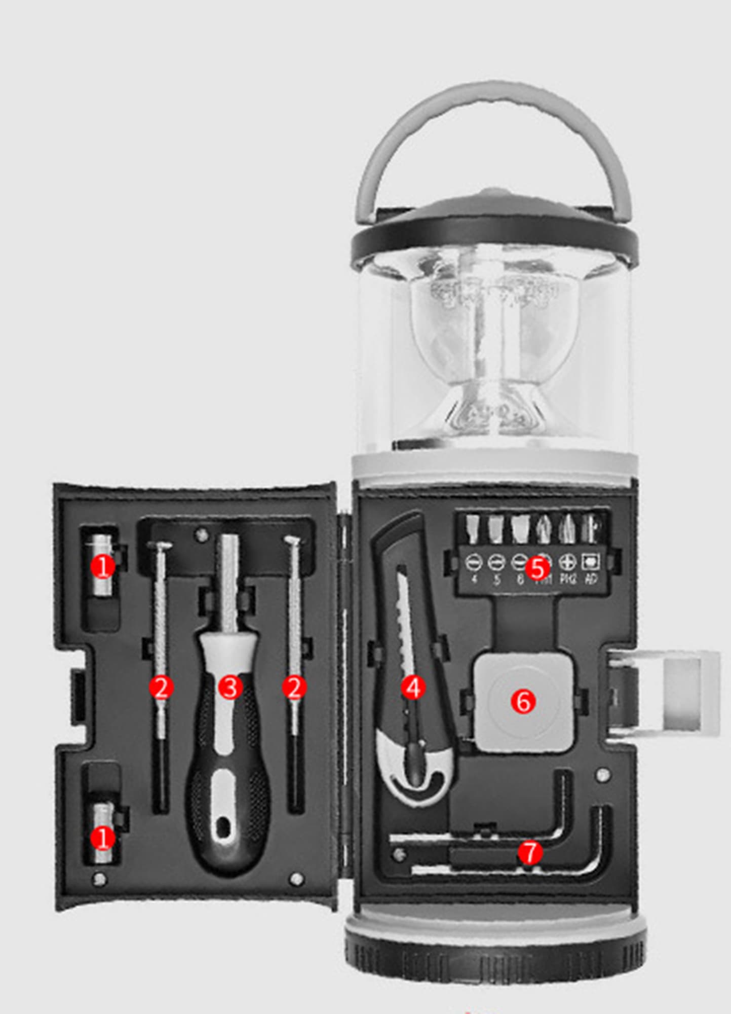 Expedition LED Lantern with Tool Set