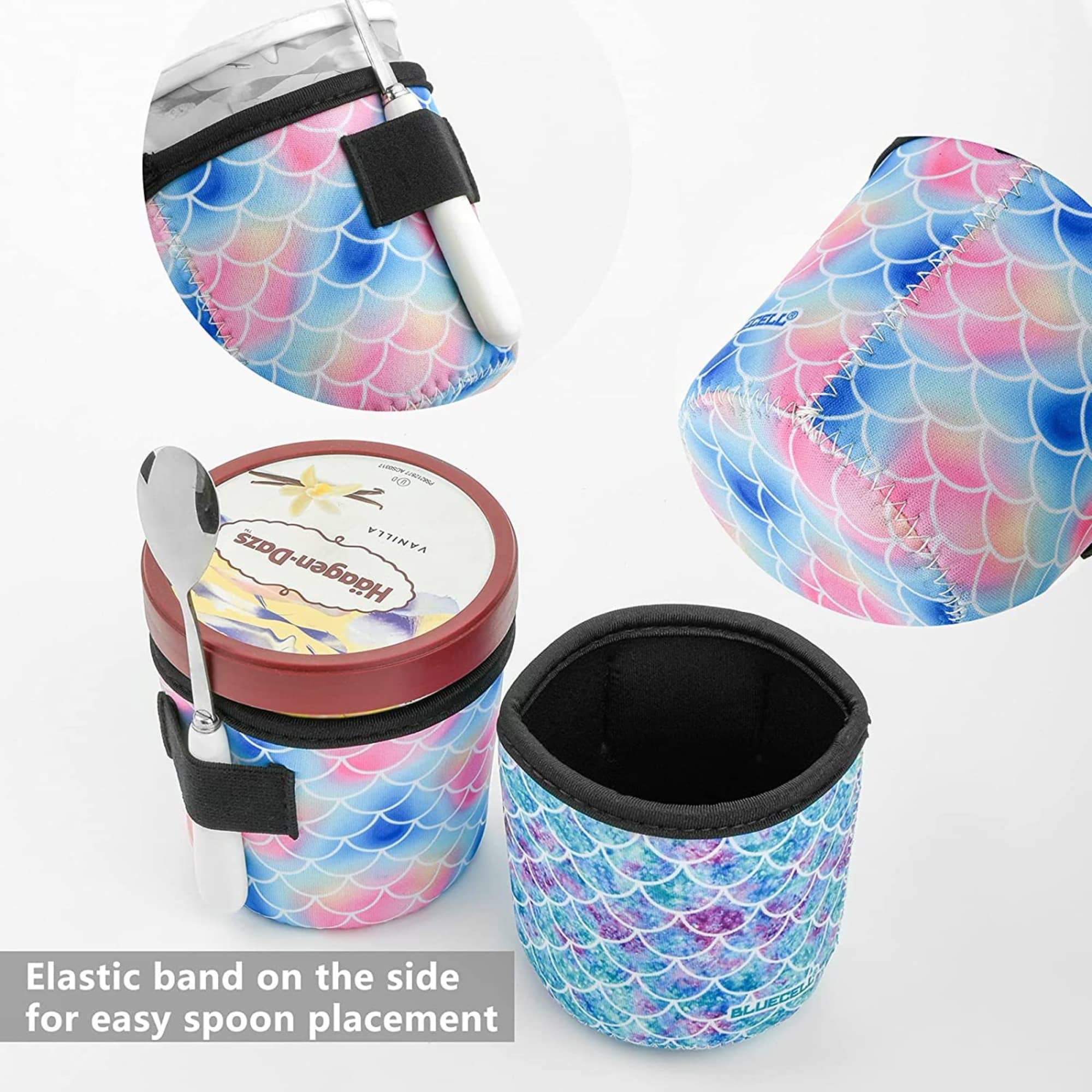 Pint Sized Ice Cream Cup Holder