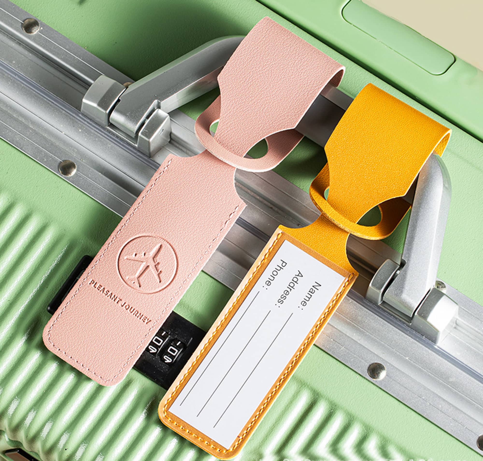 Leather Luggage Tag