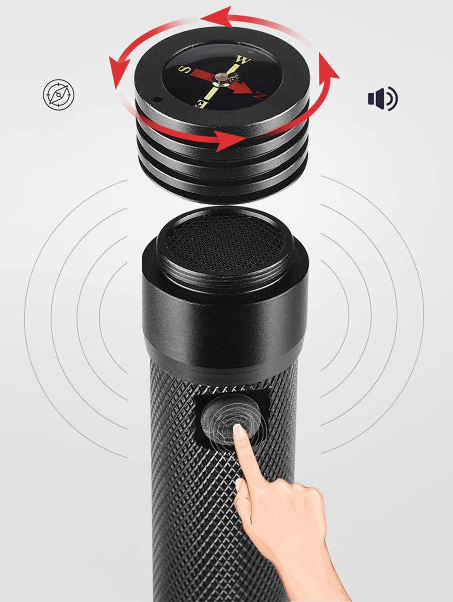 Flashlight With Power Bank