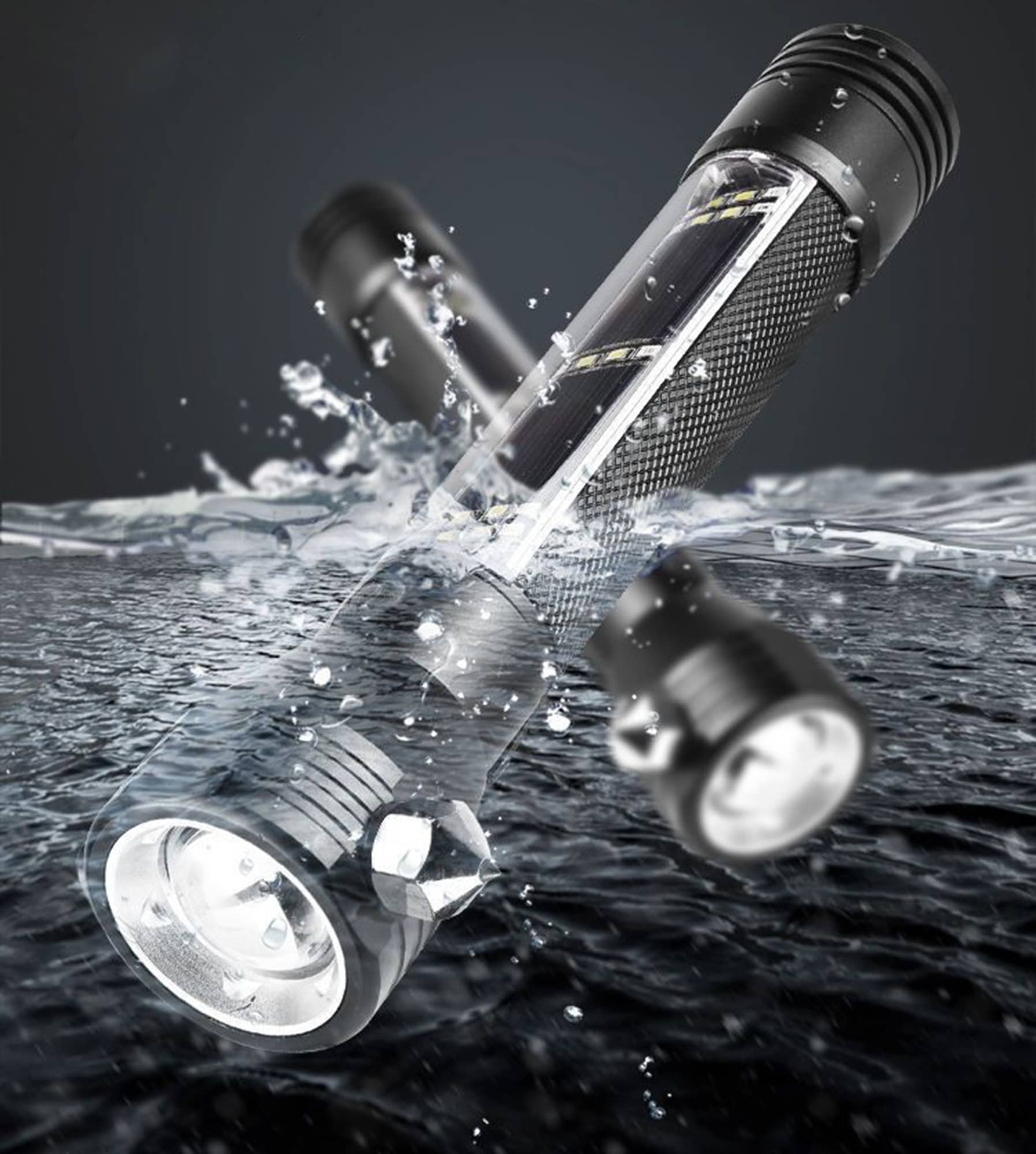 Flashlight With Power Bank