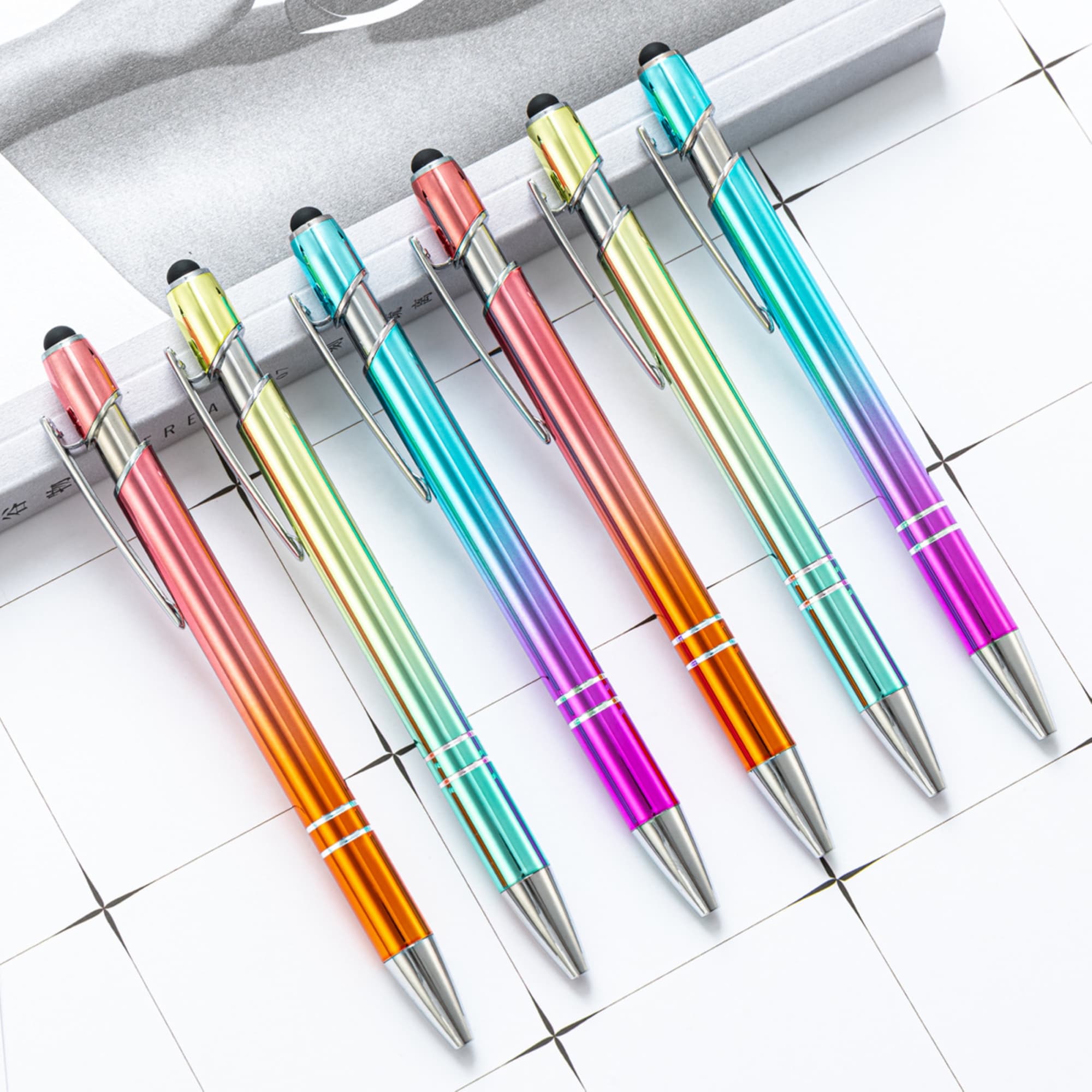 Incline Soft Touch Stylus Metal Pen