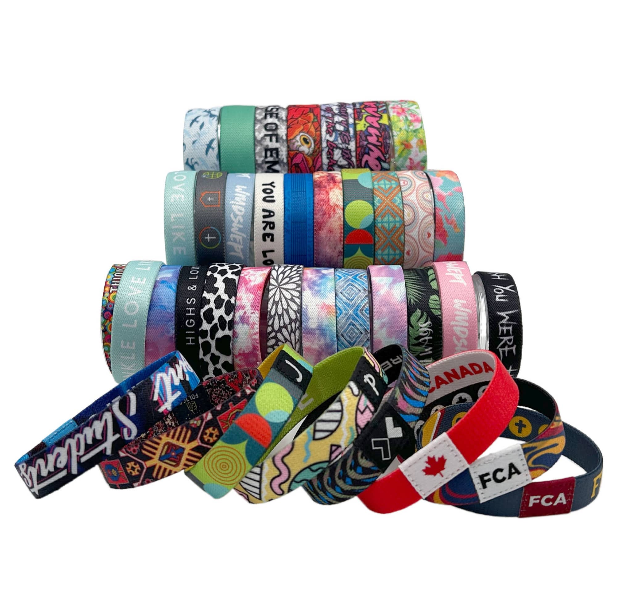 1''RPET Elastic Wristband