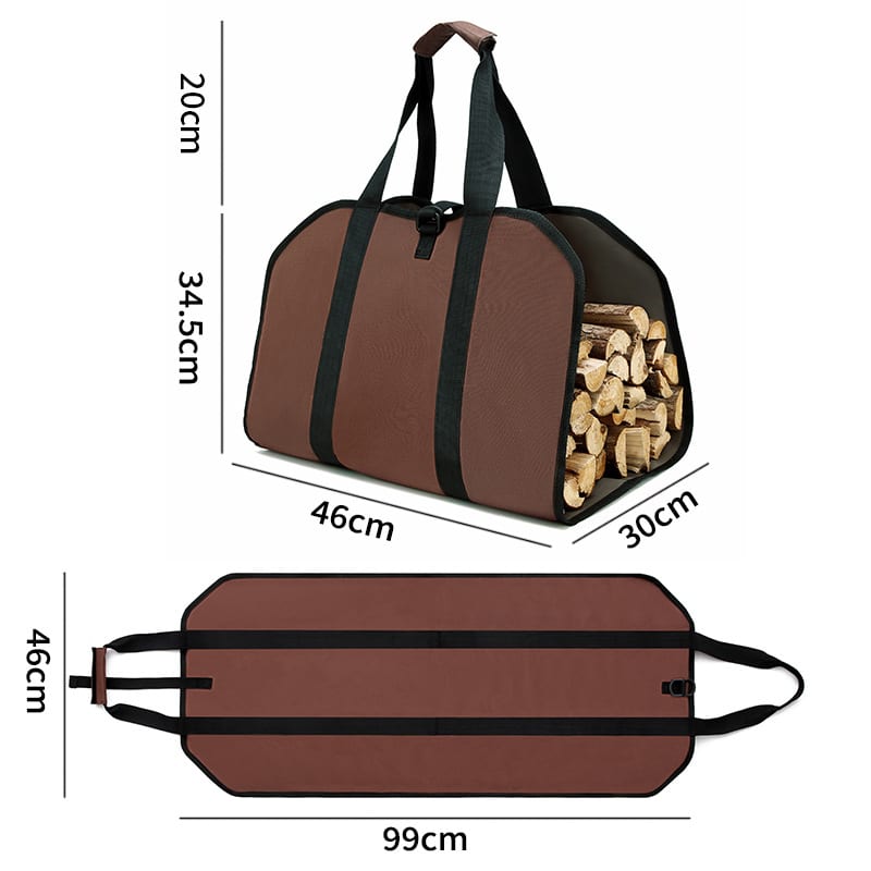 Log Carrier Tote Bag