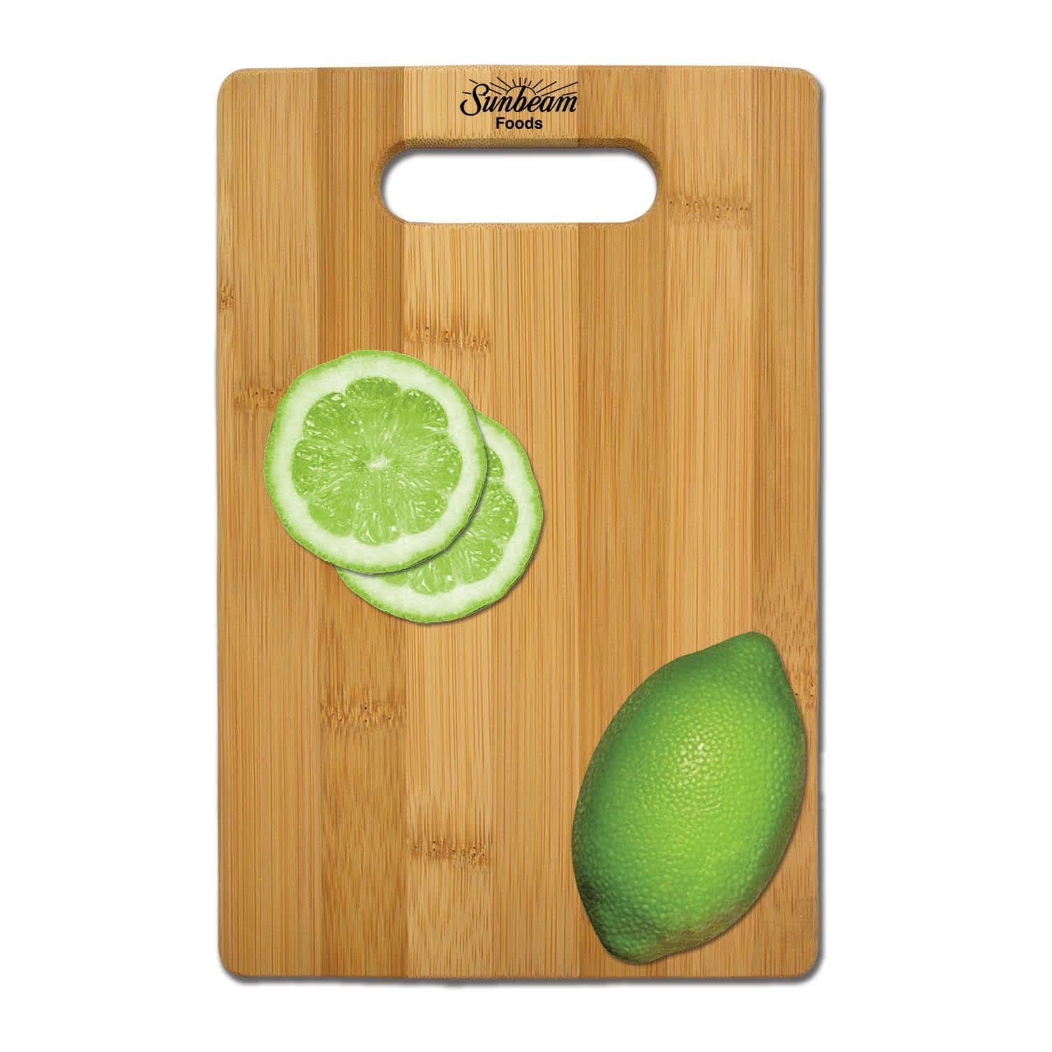 Bamboo Cutting Board with Handle Cutout Large