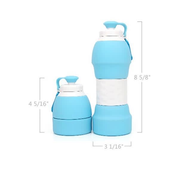 20Oz. Silicone Folding Bottle