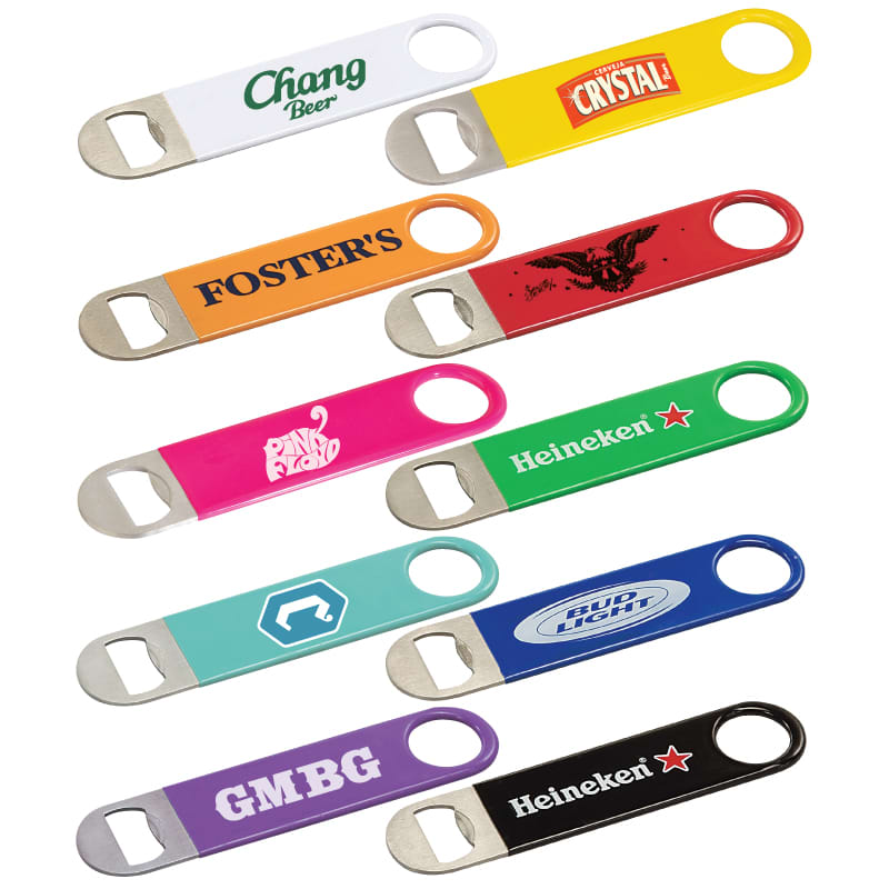 Vinyl Wrapped Paddle Style Bottle Opener