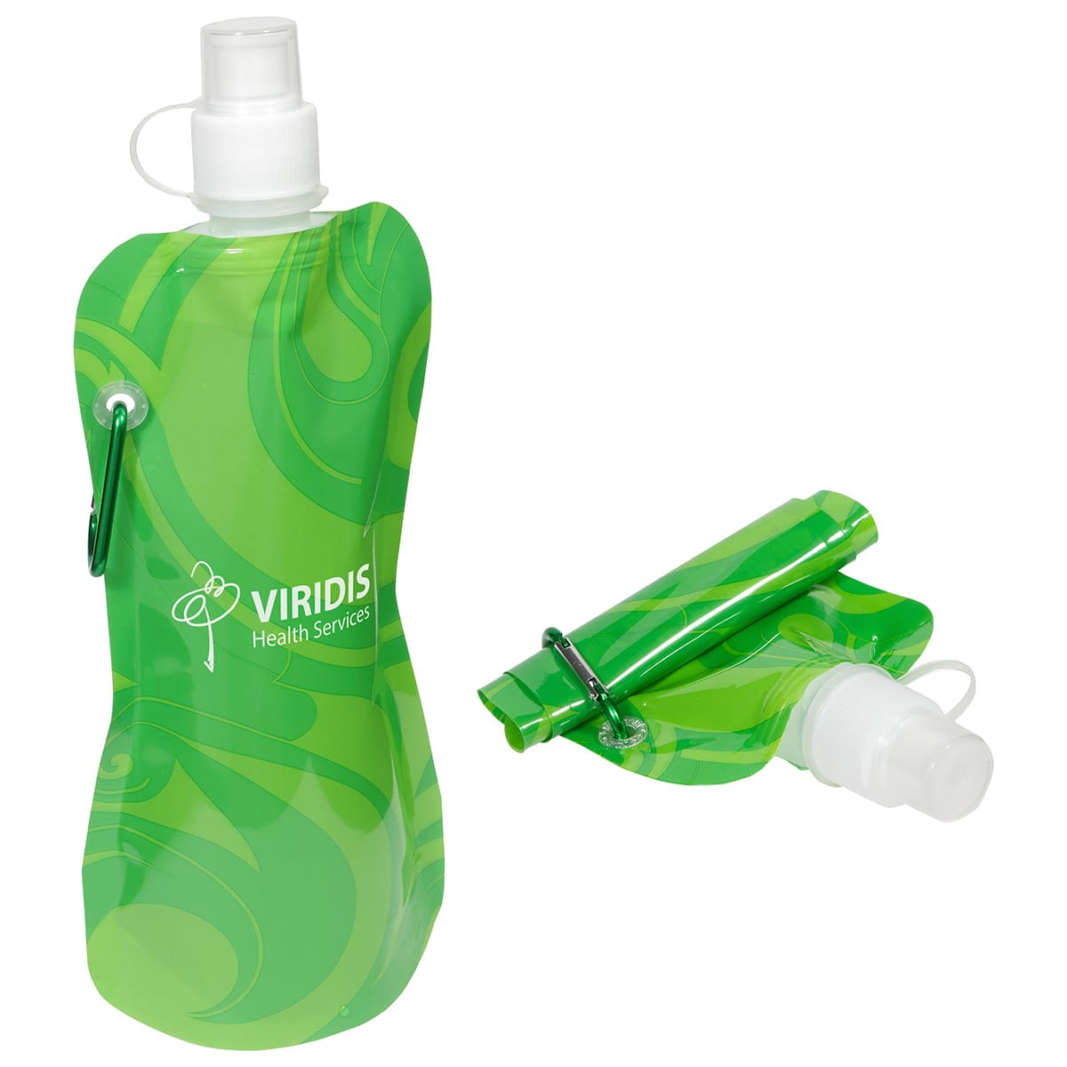 Flex Water Bottle With Carabiner