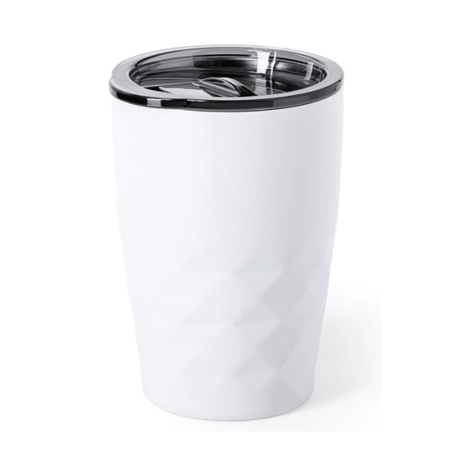 Diamond Cut Insulated Travel Mug
