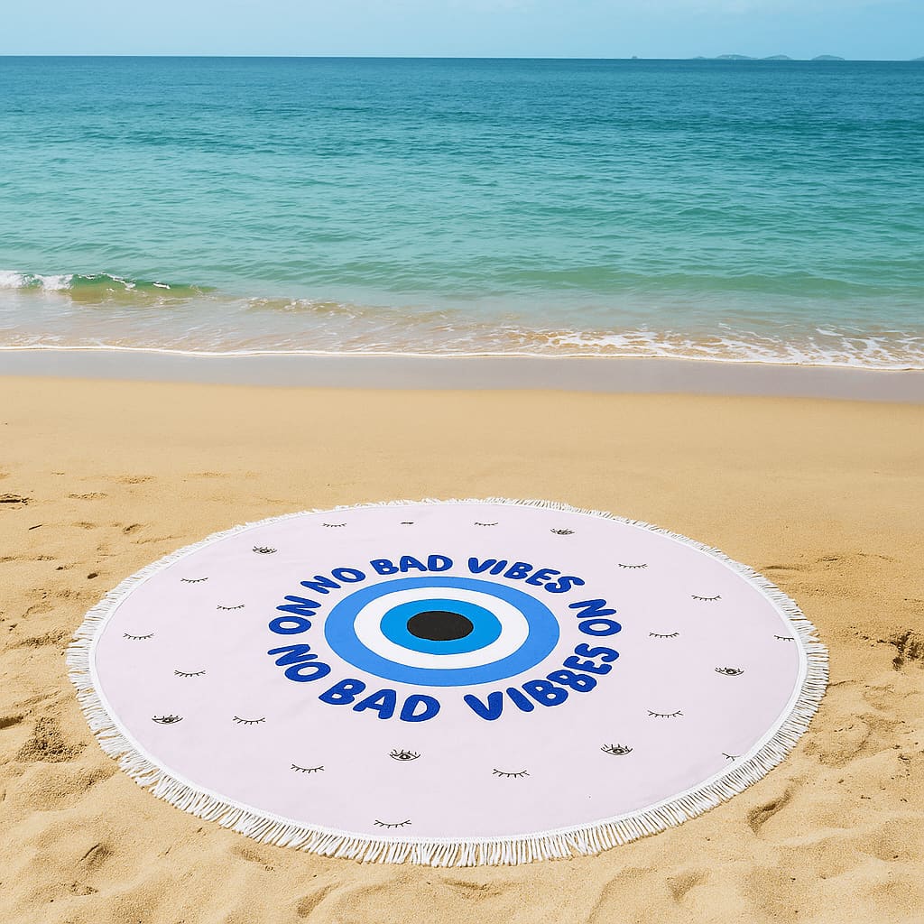 Round Beach Towel