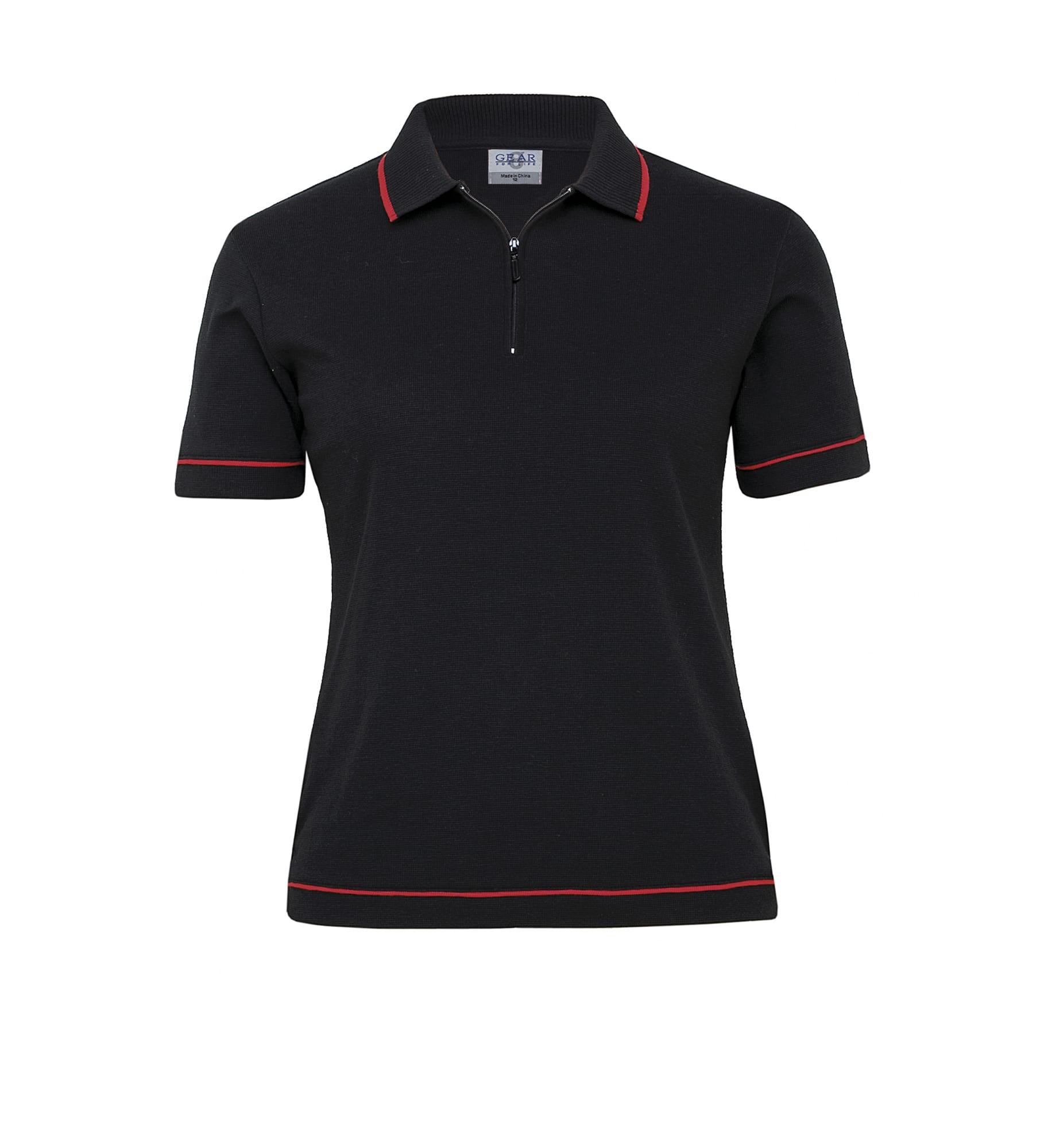 Retro Waffle Polo - Womens