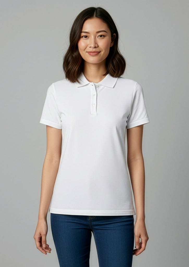Womens Ice Short Sleeve Polo