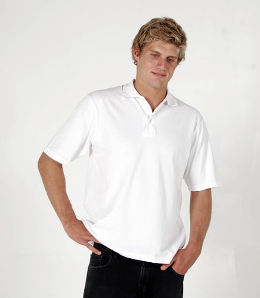 Men's 100% Cotton Jersey Polo