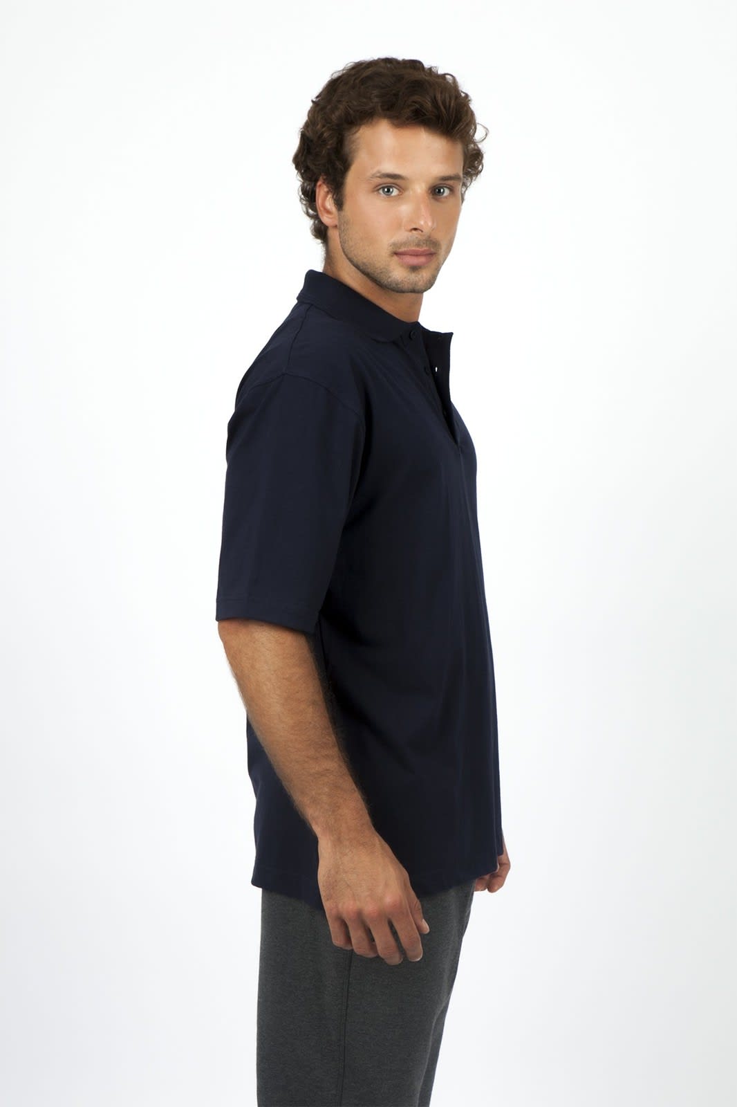 Men's 100% Cotton Jersey Polo