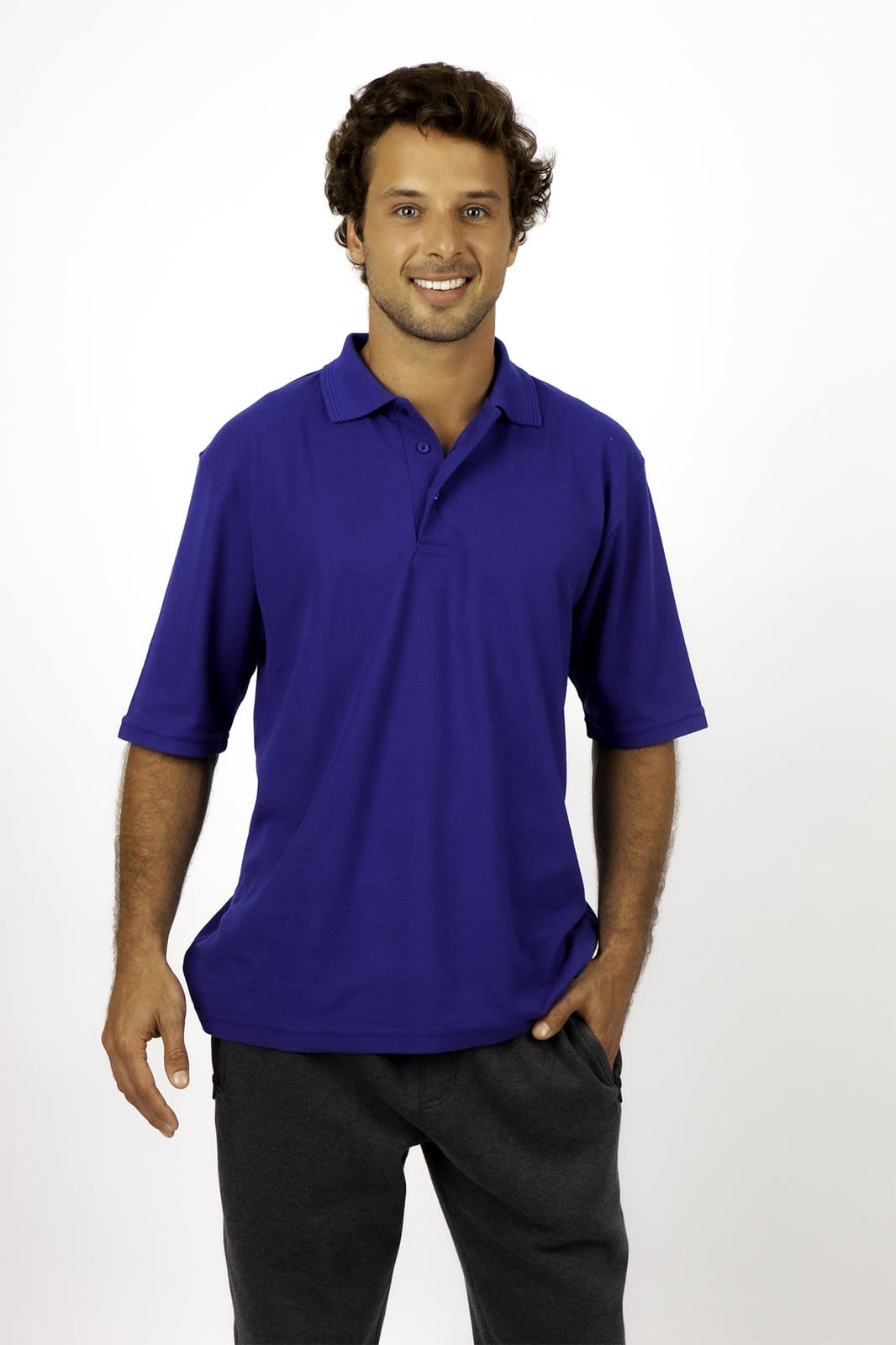 Mens Regular Pique knit Polo