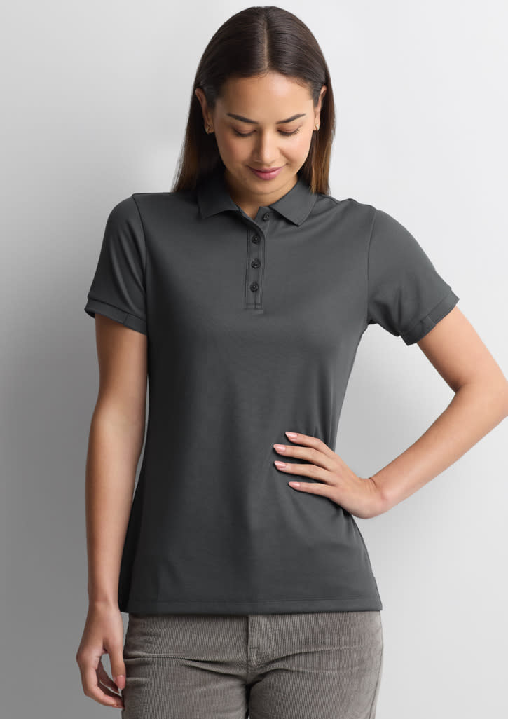 Womens Focus Short Sleeve Polo