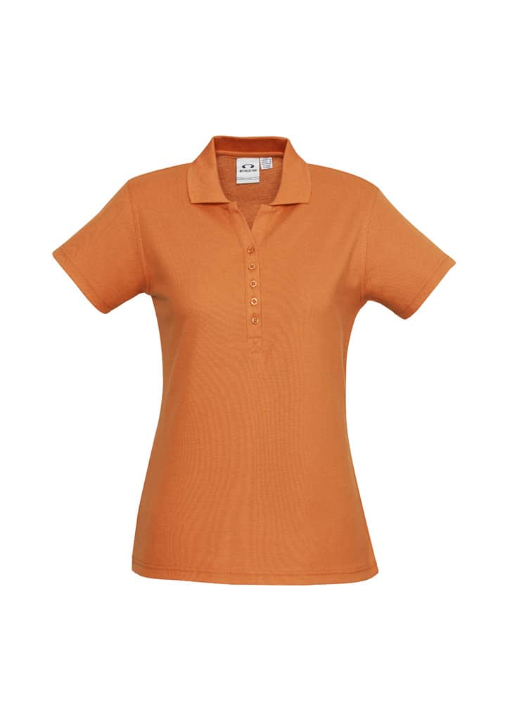 Womens Crew Short Sleeve Polo