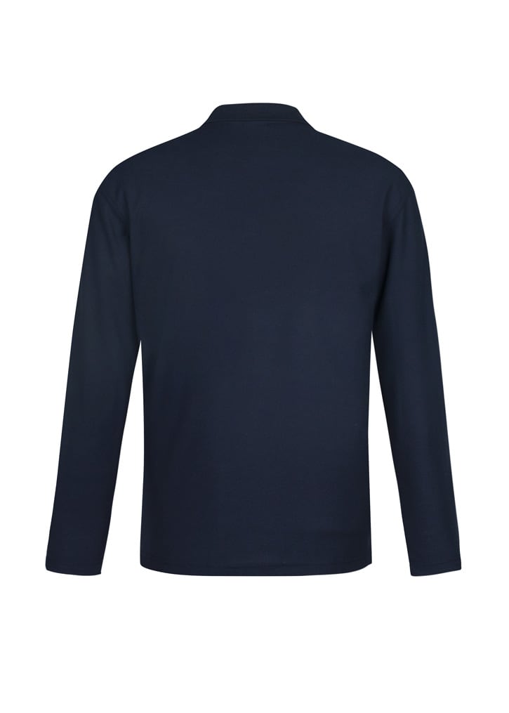 Mens Crew Long Sleeve Polo