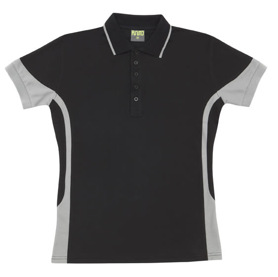 Women's Contrast Polycotton Polo